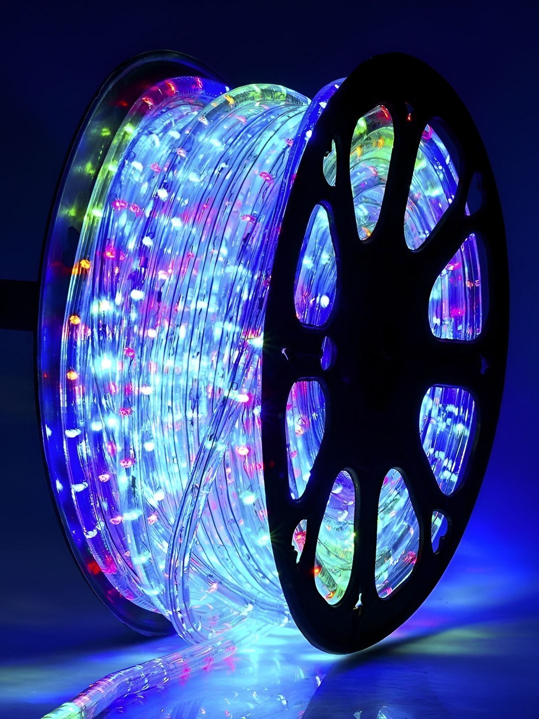 

ENORMITY Blue & Green Rice Shape Rope String Lights