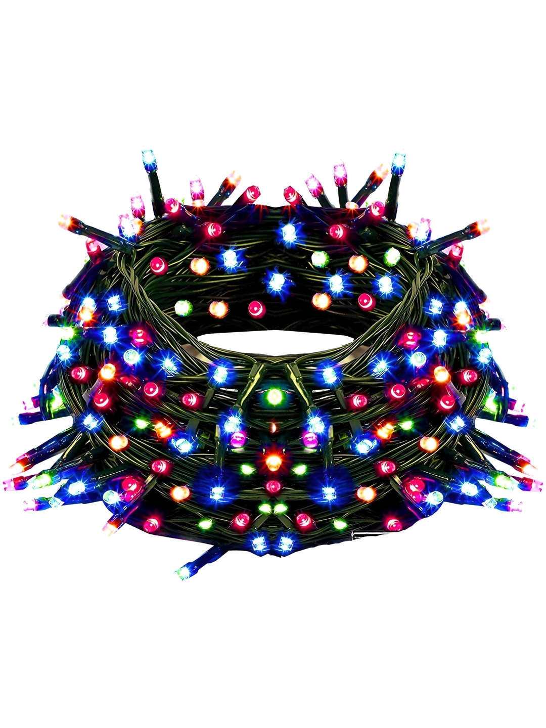 ENORMITY Blue & Red Rice Shape String Light
