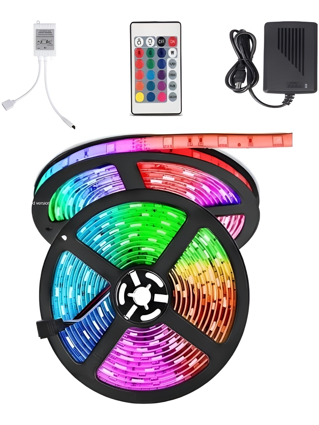 

ENORMITY Green & Blue Rice Shaped String Lights