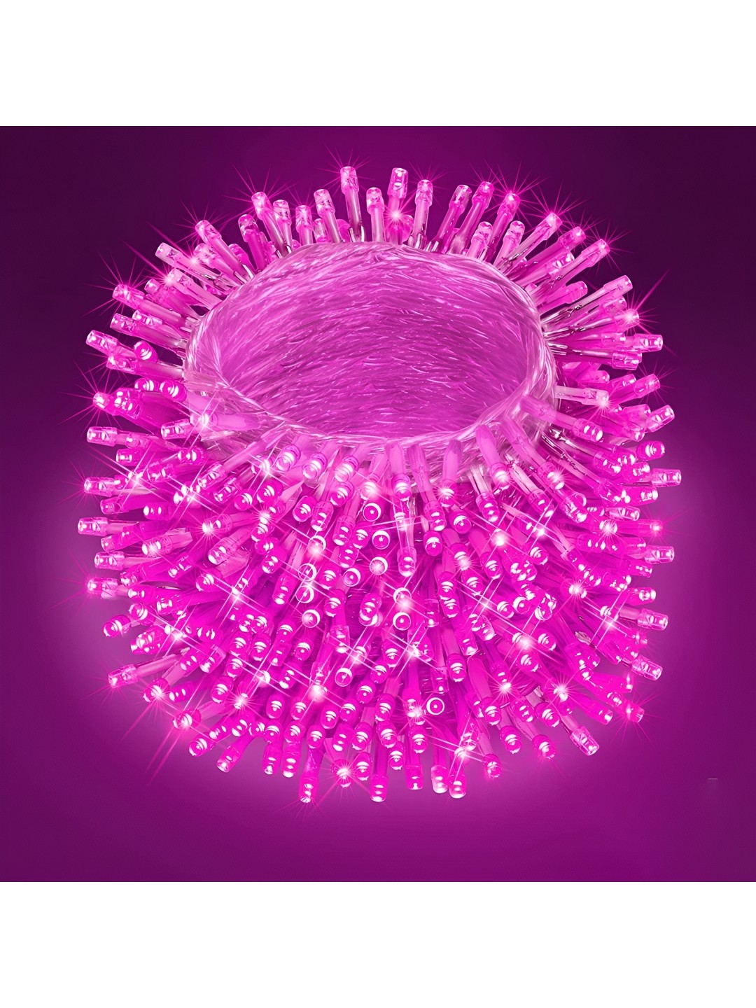 

ENORMITY Pink Rice Shaped String Lights
