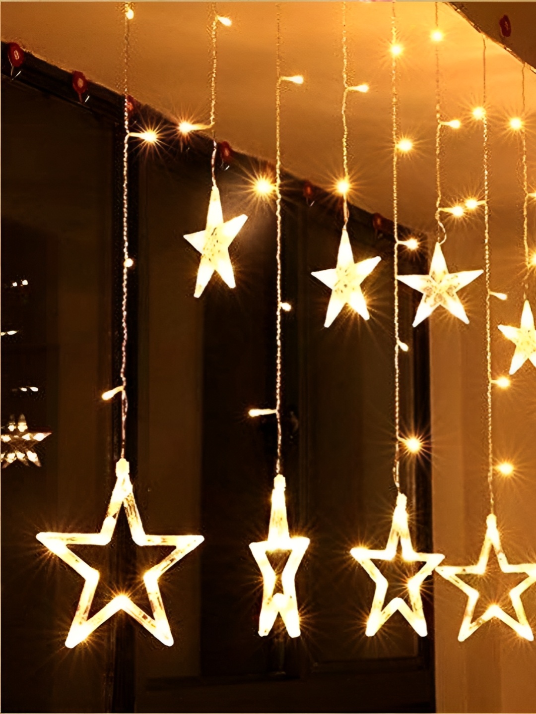 

ENORMITY Yellow Star Shape String Light