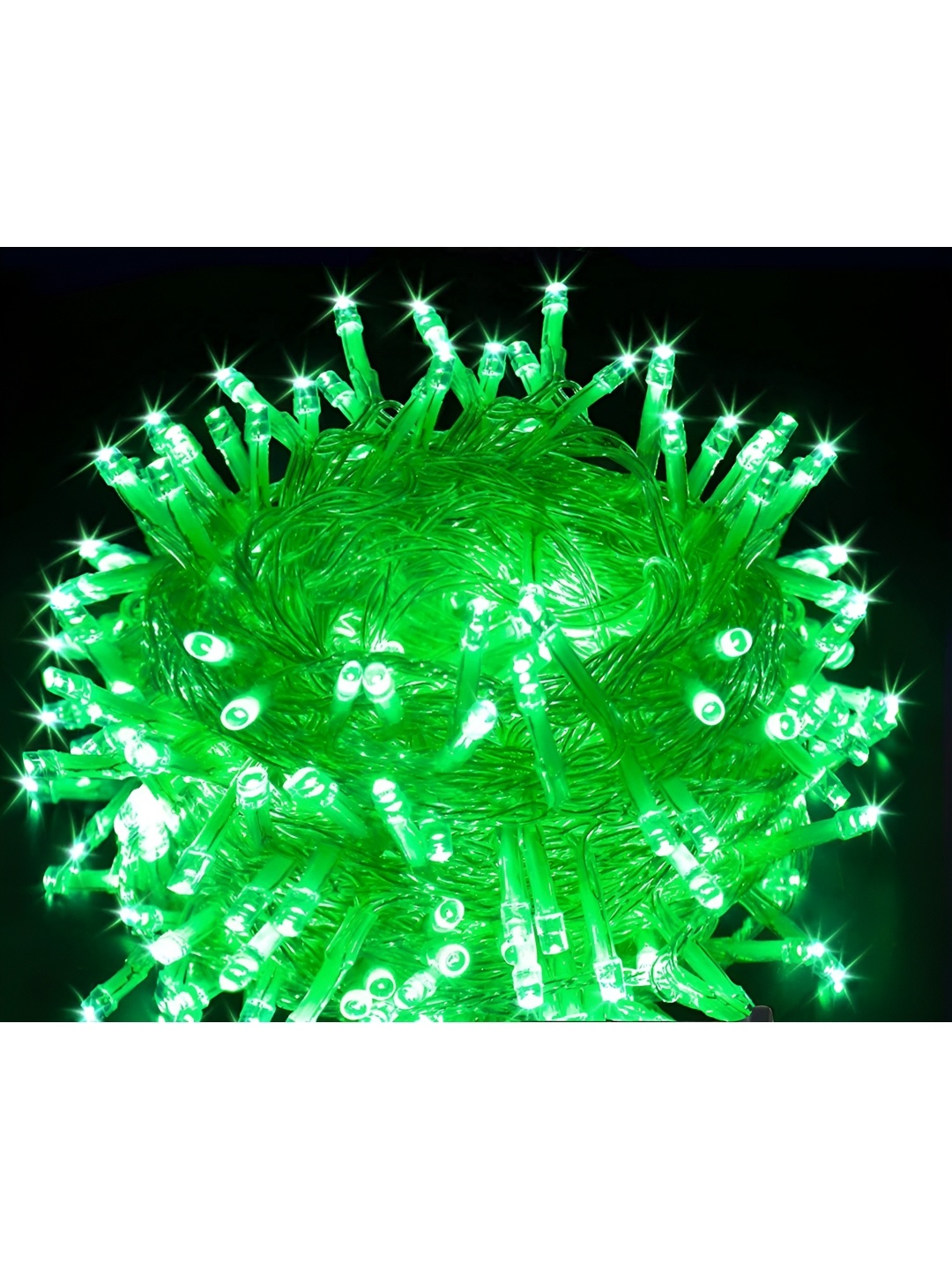 

ENORMITY Green Rice Shaped String Lights