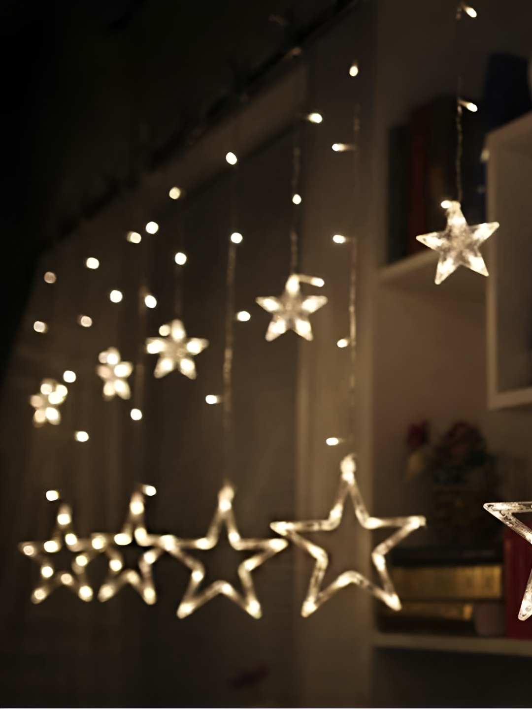 

ENORMITY Yellow Star Shaped String Lights