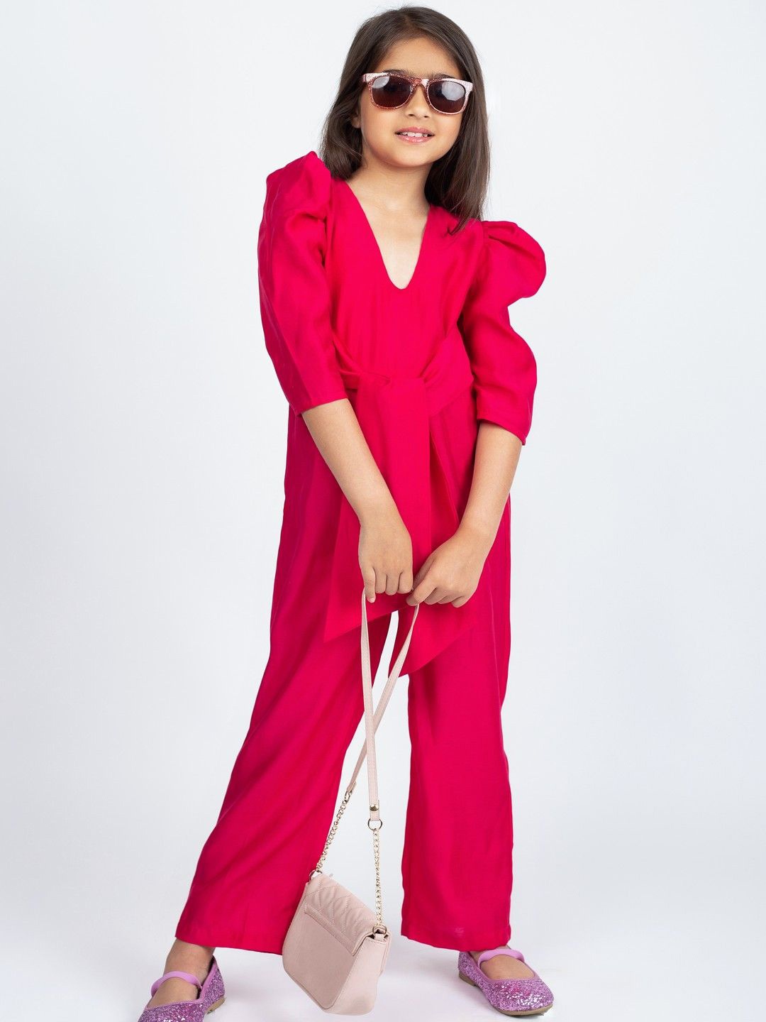 

Jelly Jones Girls Basic Jumpsuit, Pink