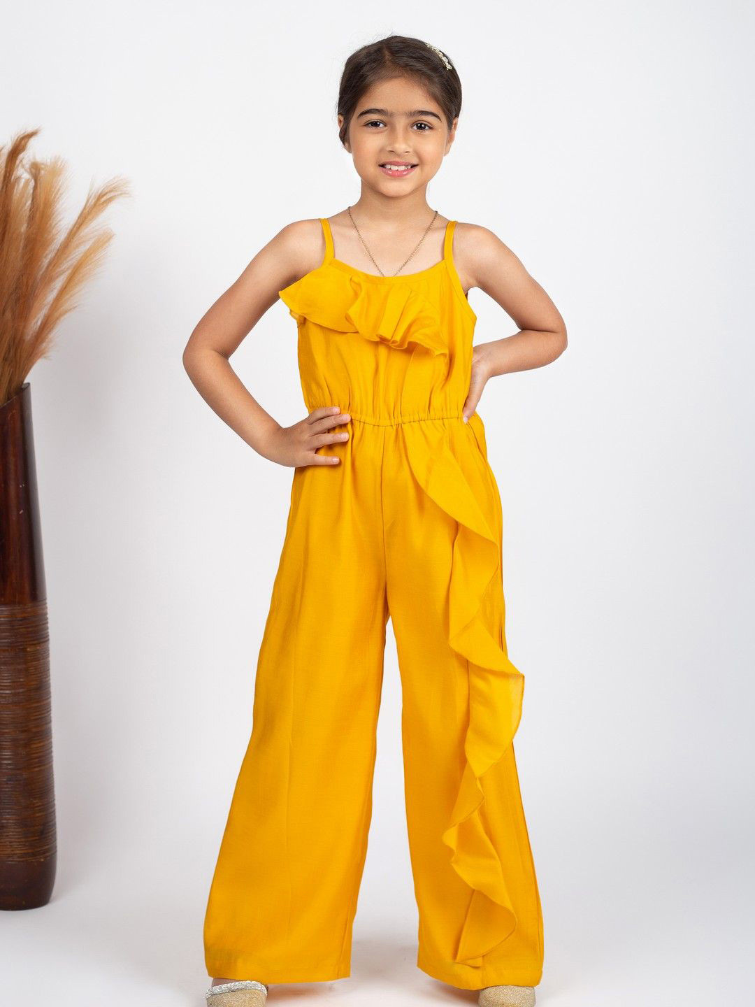 

Jelly Jones Girls Basic Jumpsuit, Yellow