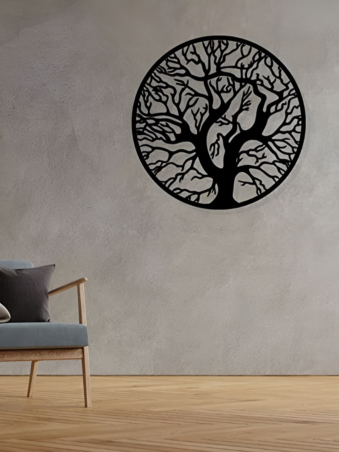 

ARTROOMS Black Tree Metal Wall Decor