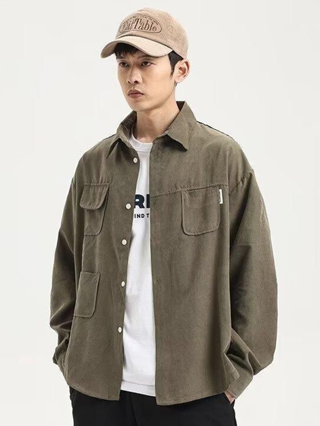 

StyleCast Men Opaque Casual Shirt, Grey