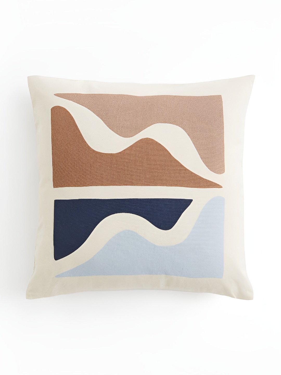 

H&M Beige Patterned Cushion Covers