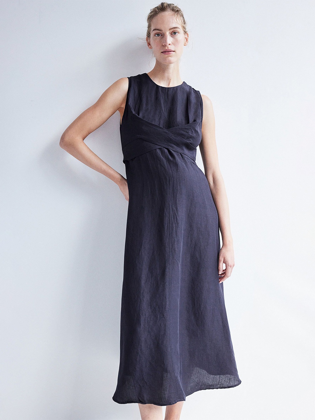 

H&M MAMA A-Line Dresses, Blue