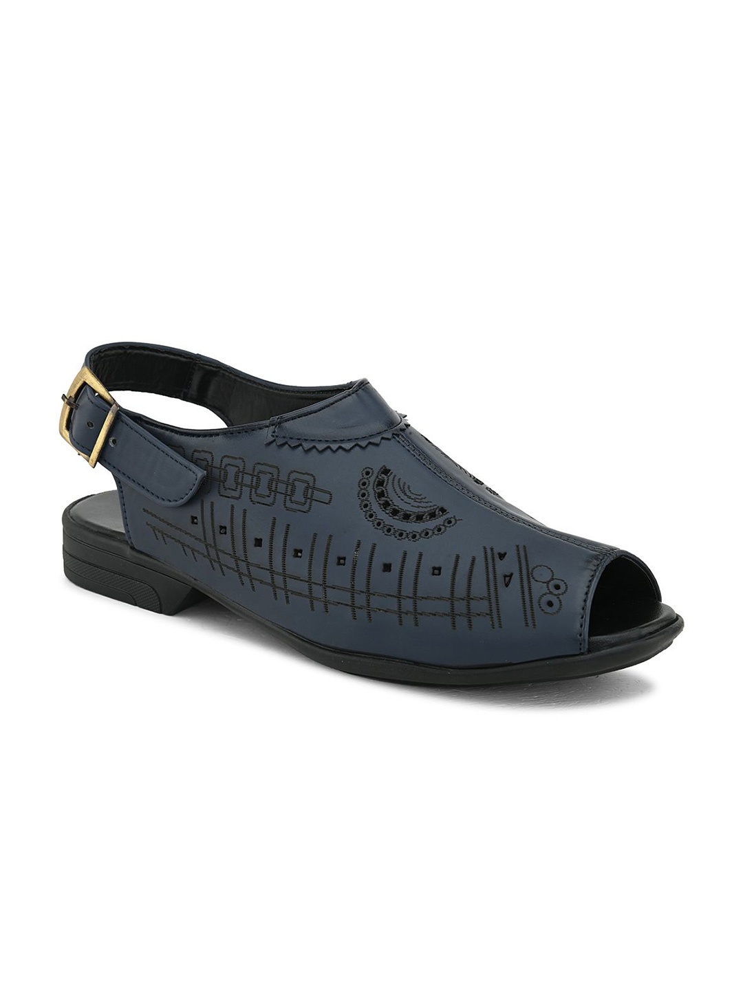 

John Karsun Men Shoe-Style Sandals, Blue
