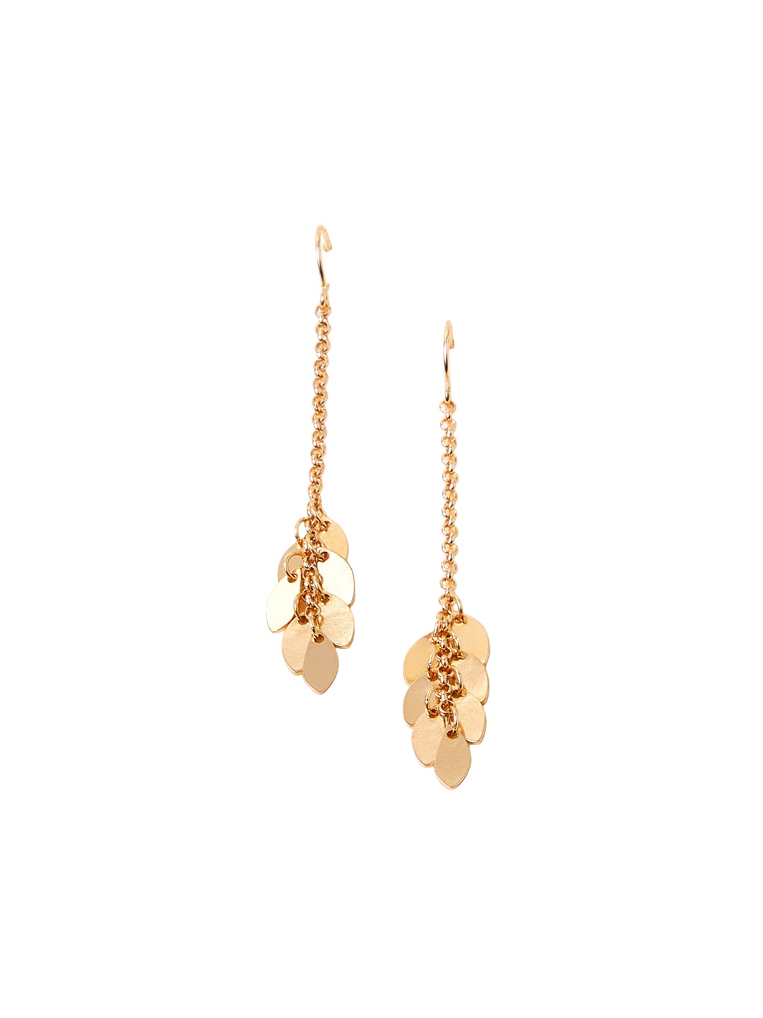 

Accessorize Circular Drop Earrings, Gold