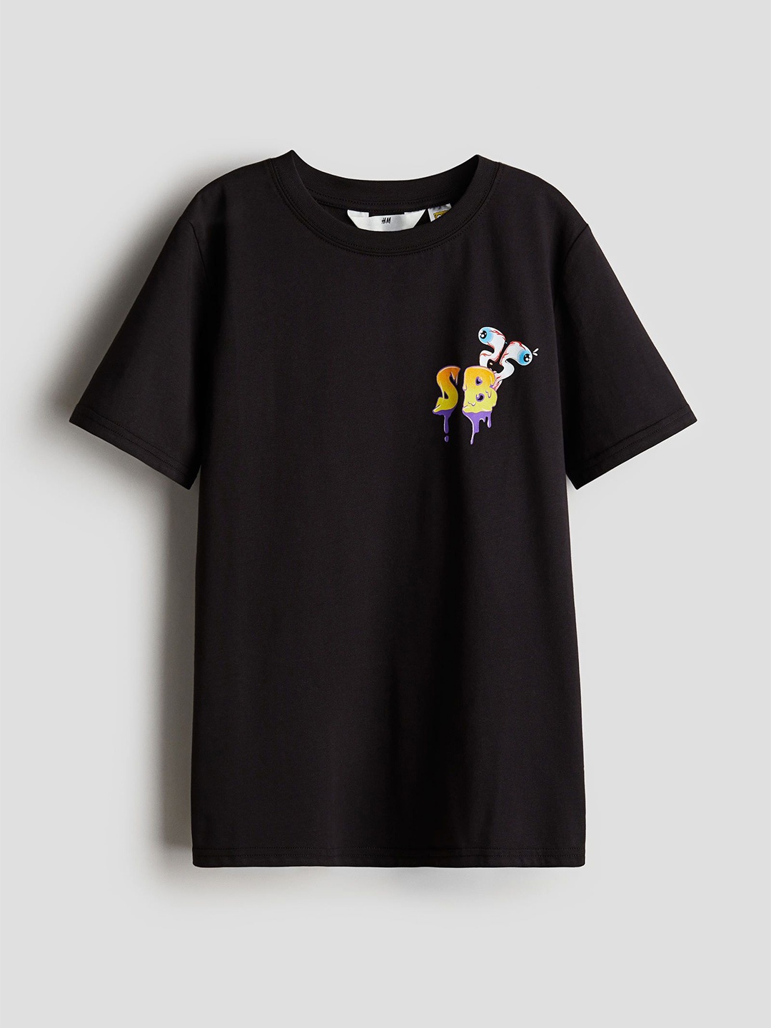 

H&M Boys Printed T-Shirt, Black