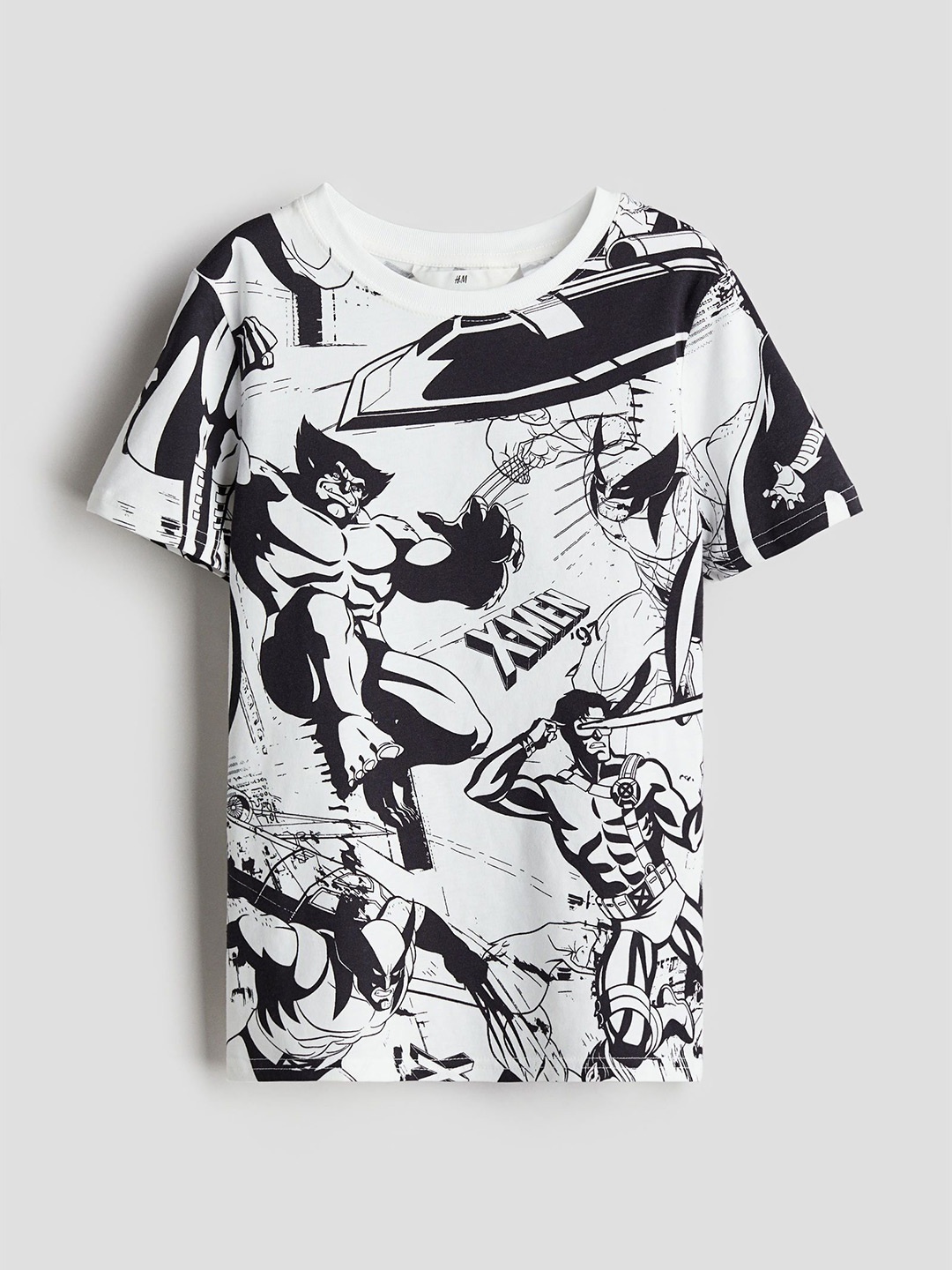 

H&M Boys Printed T-shirt, White