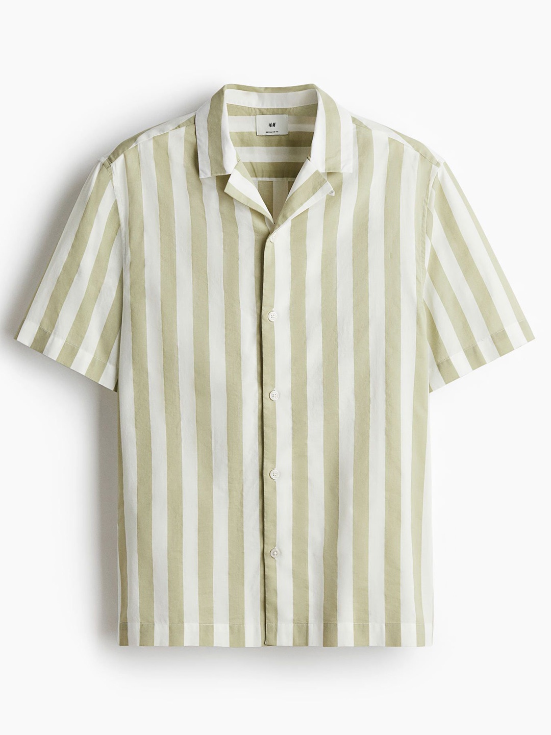

H&M Printed Resort Shirts, Green