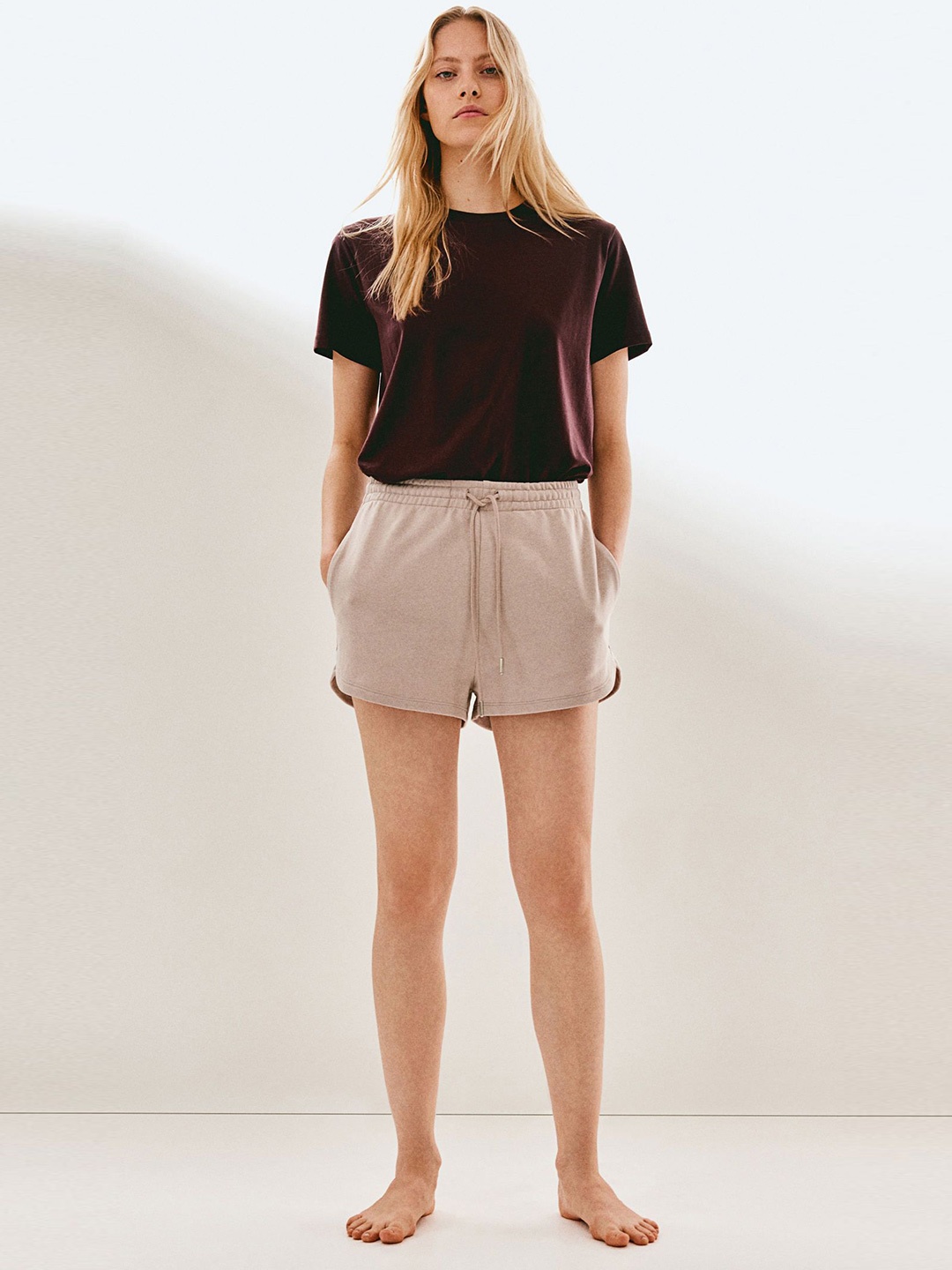 

H&M Cotton T-Shirt, Red