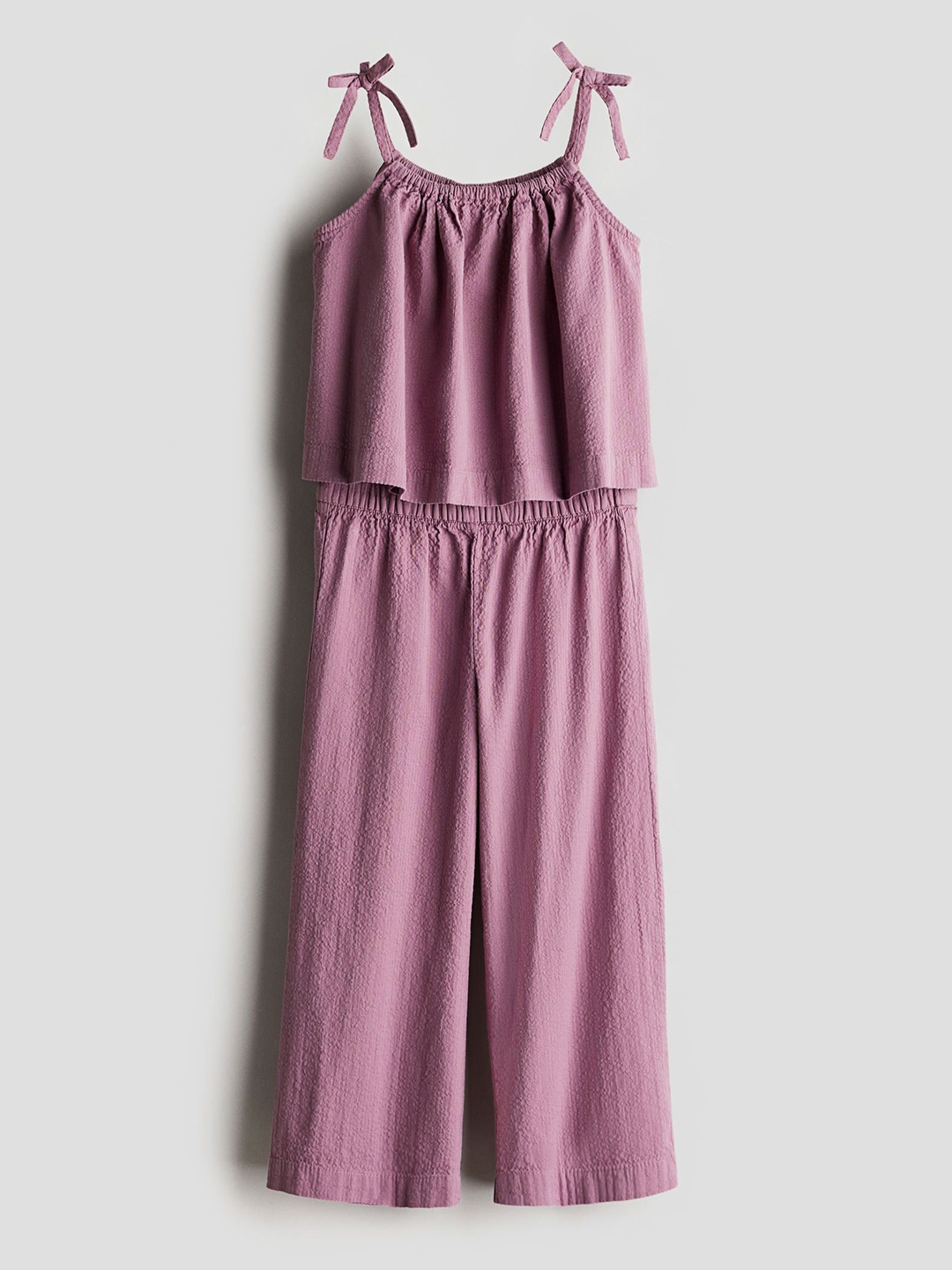 

H&M 2-Piece Top & Trousers Set, Pink