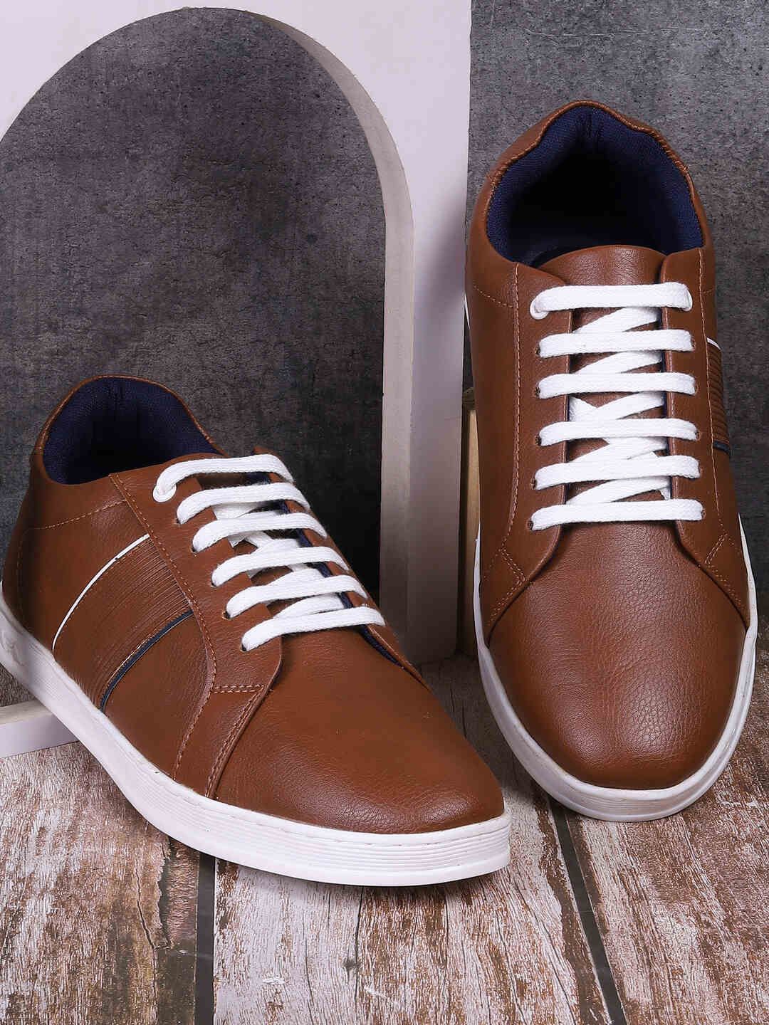 

WALKWAY by Metro Men Skate Shoes, Tan