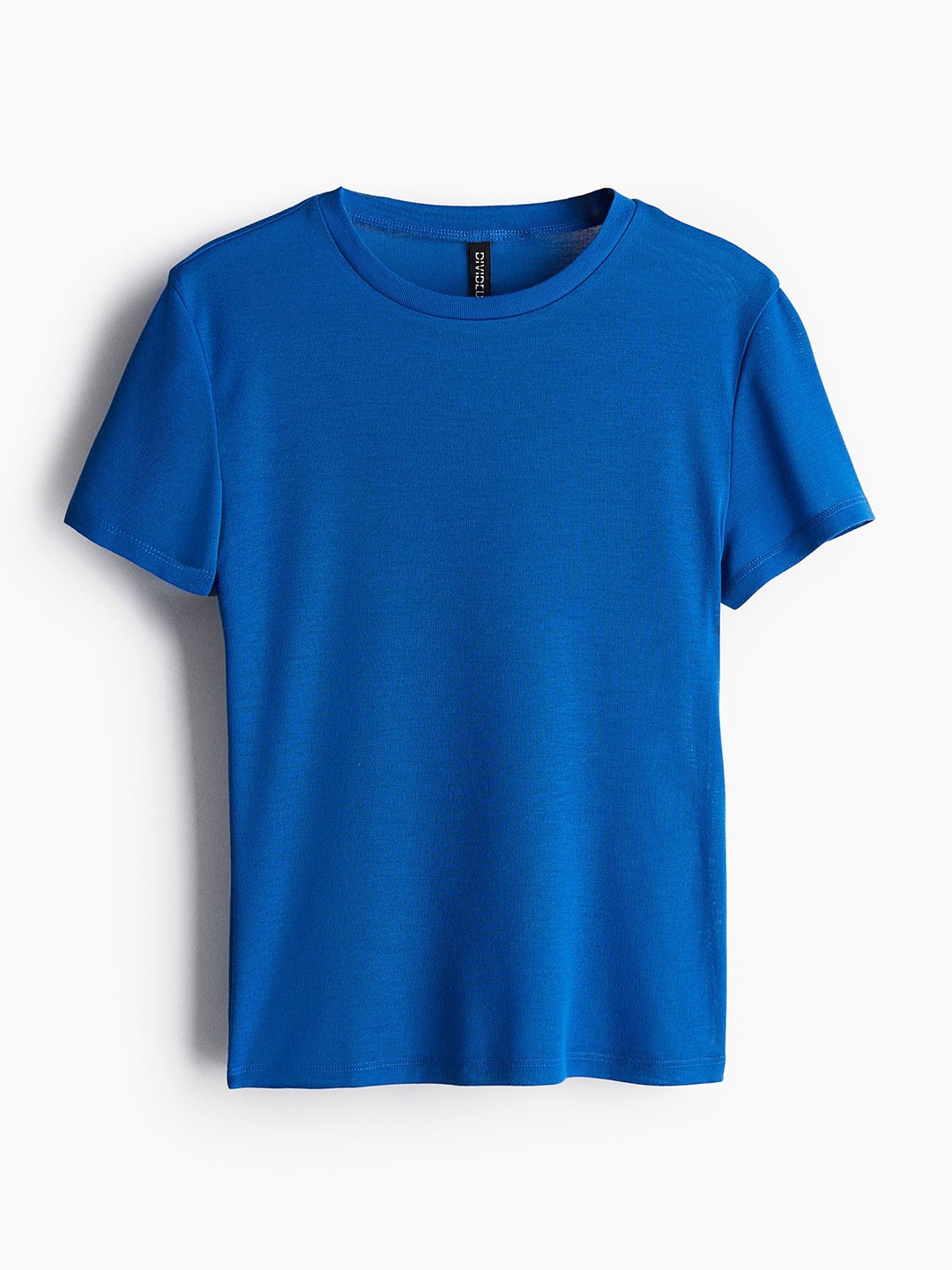 

H&M Fitted T-Shirt, Blue