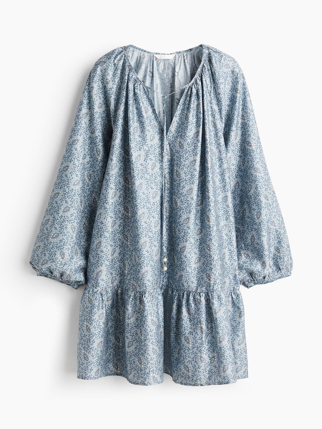 

H&M Tie-Detail Dresses, Blue