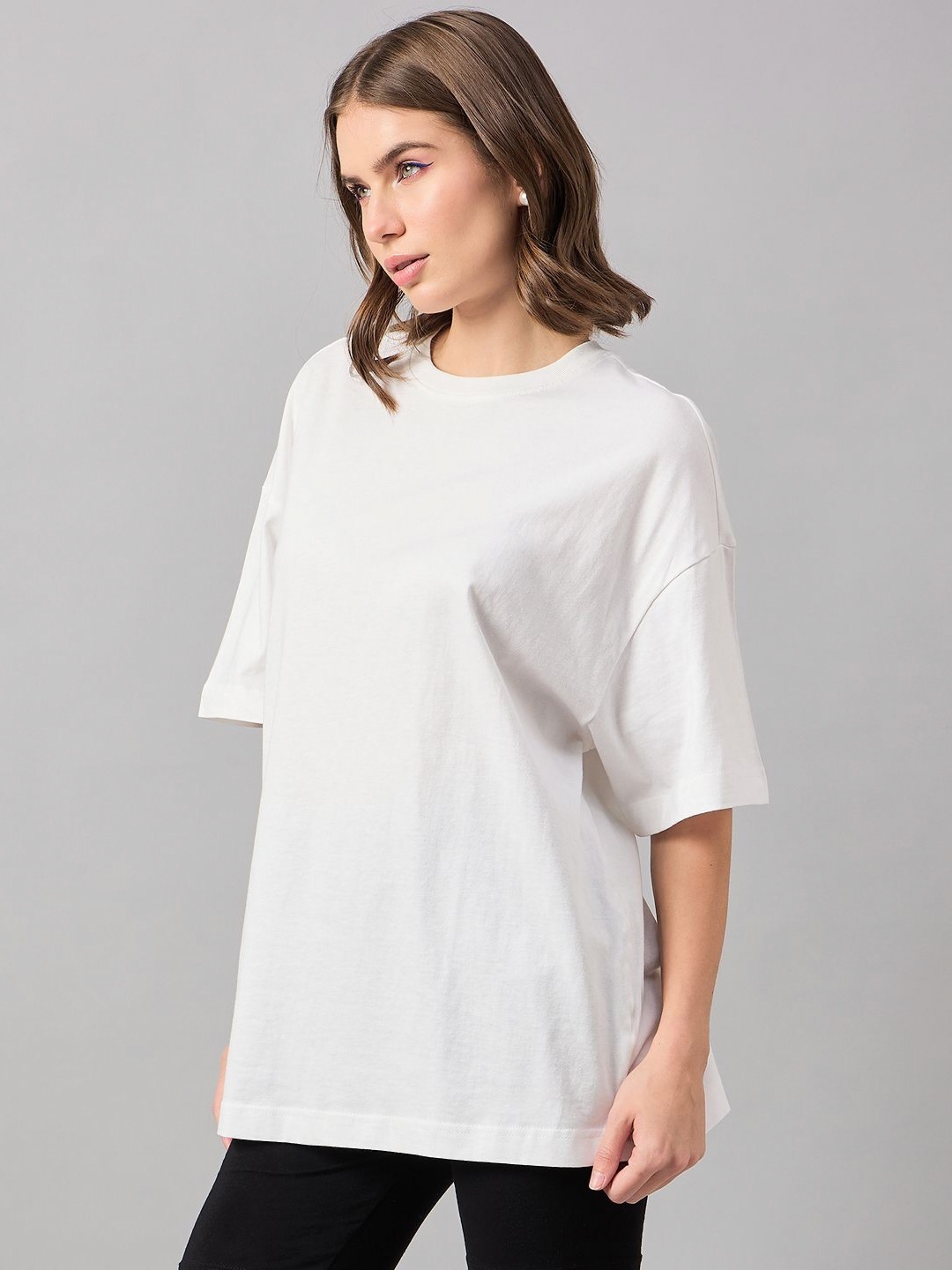 

98 Degree North Women Pure Cotton Pockets T-shirt, Sea green