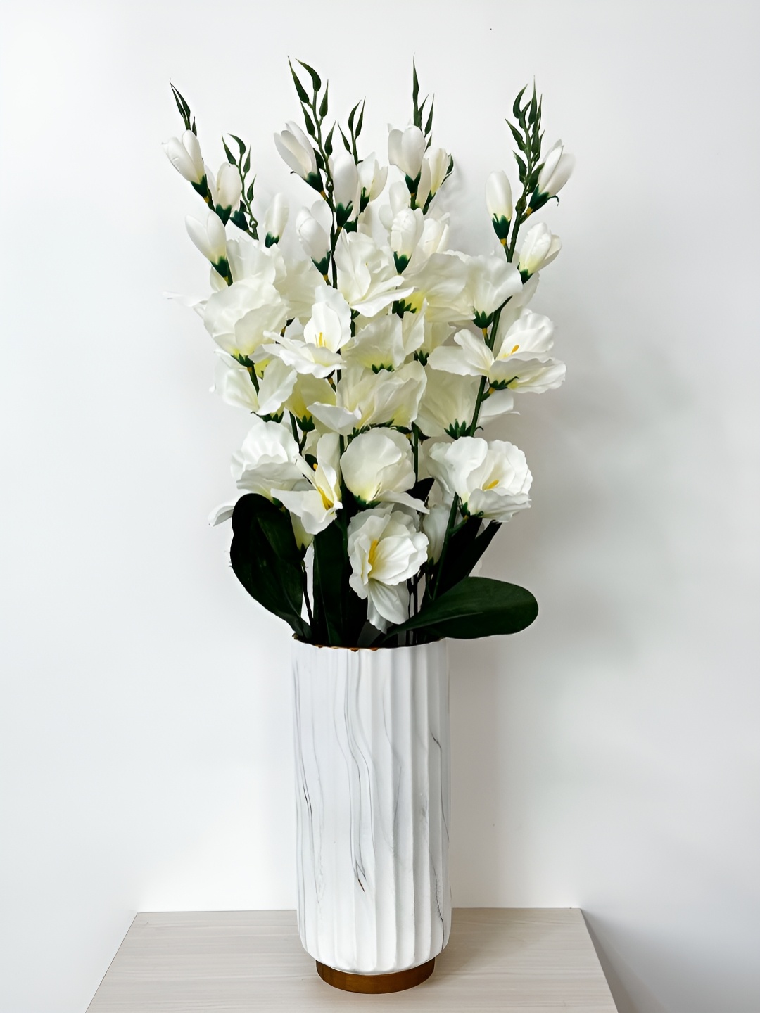 

Art Street White 2 Pieces Gladiolus Artificial Flower