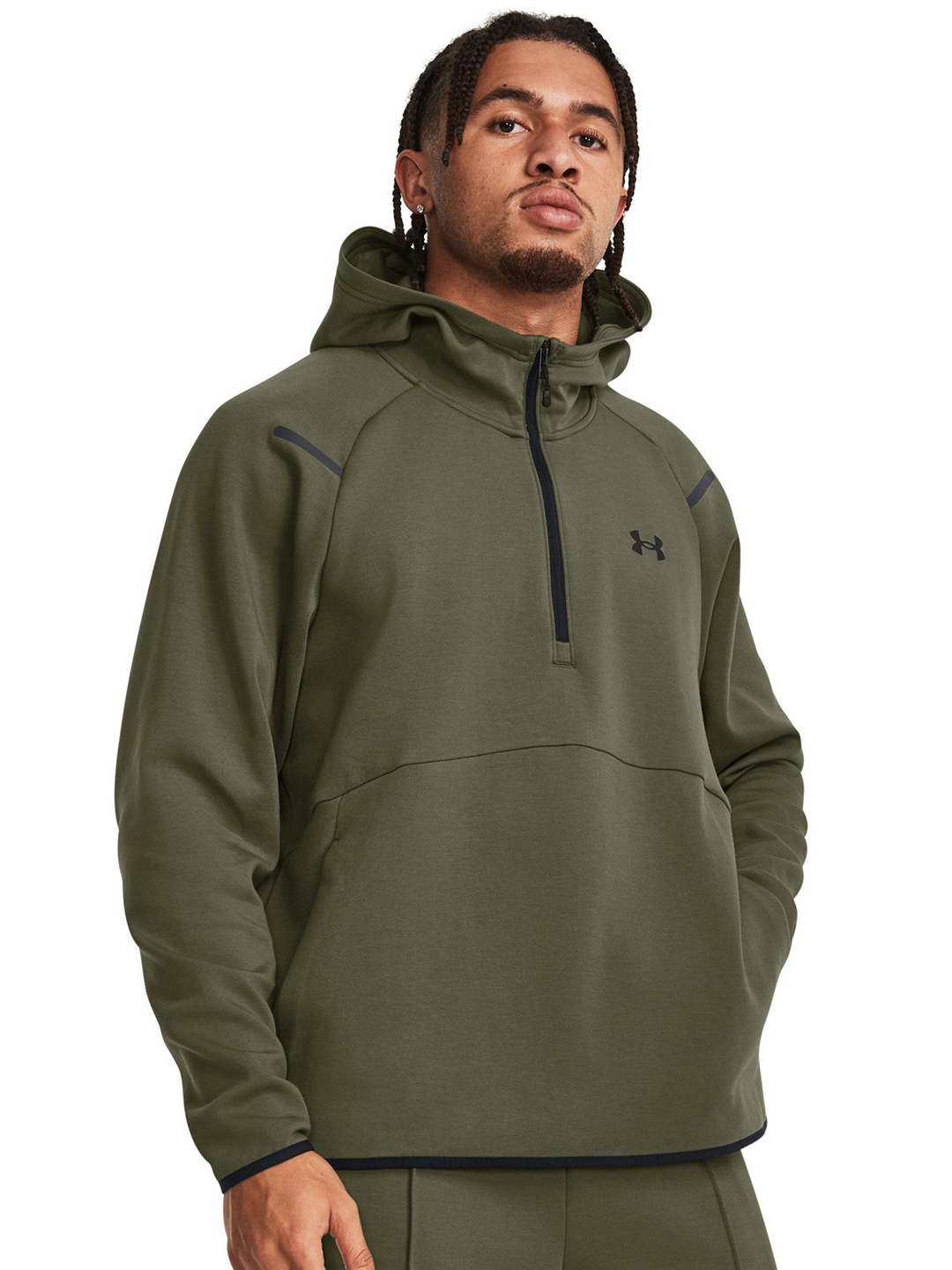 

UNDER ARMOUR Unstoppable Flc Hoodie Sweatshirt, Green