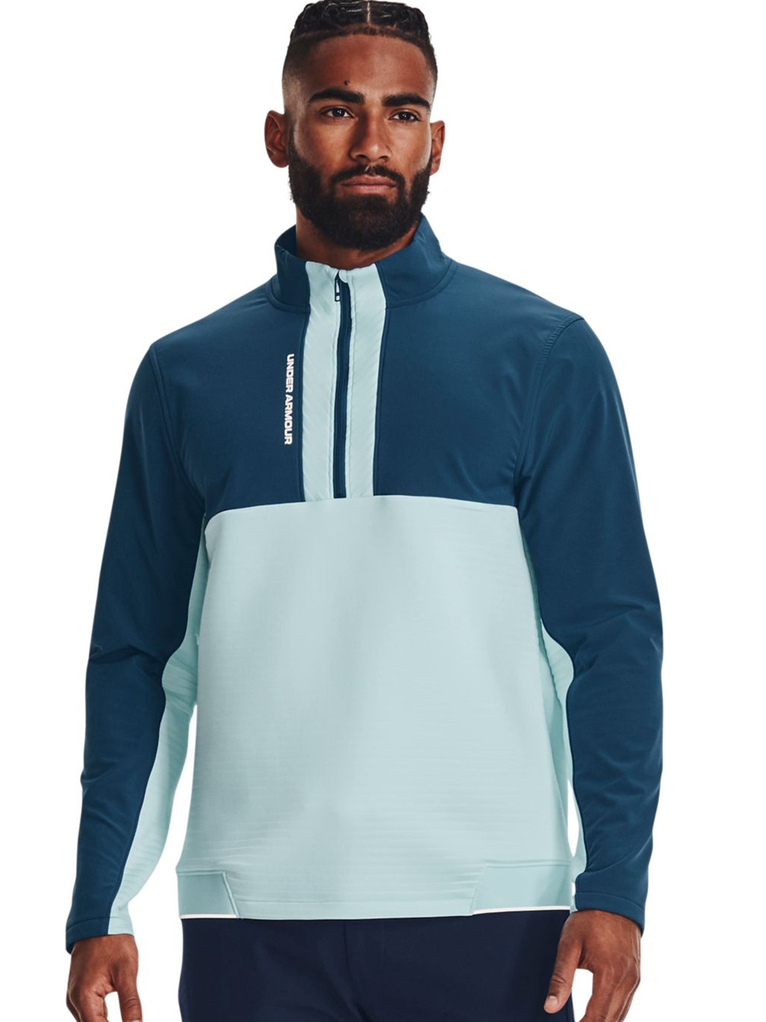 

UNDER ARMOUR Storm Daytona Half Zip Sweatshirt, Blue