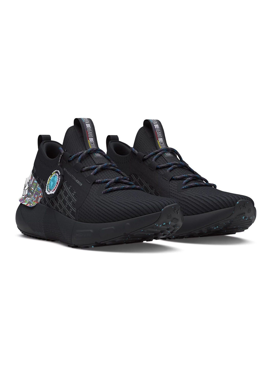 

UNDER ARMOUR HOVR Phantom 3 Unisex Running Shoes, Black