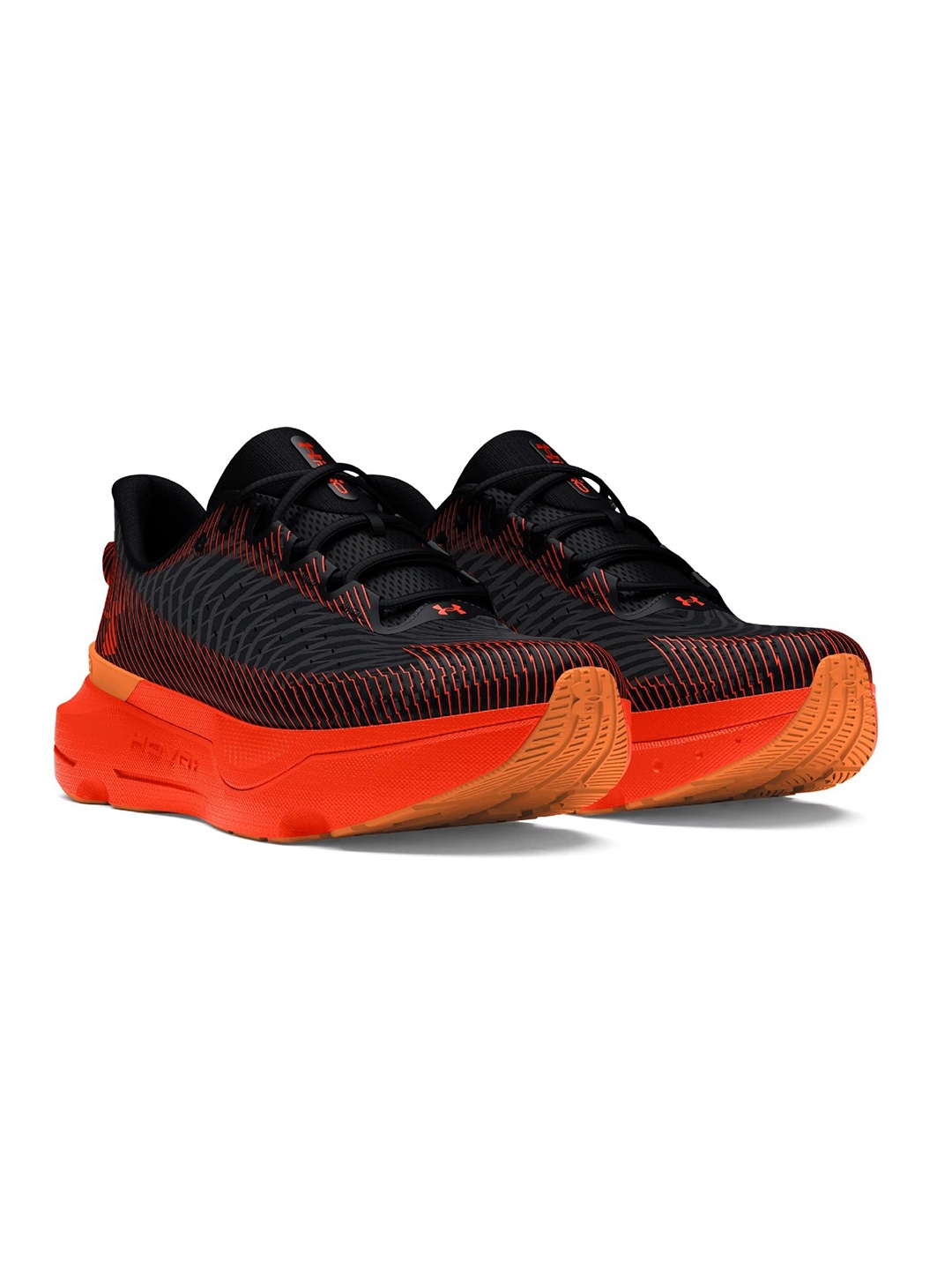 

UNDER ARMOUR Unisex Lace-Ups Running Shoes, Black