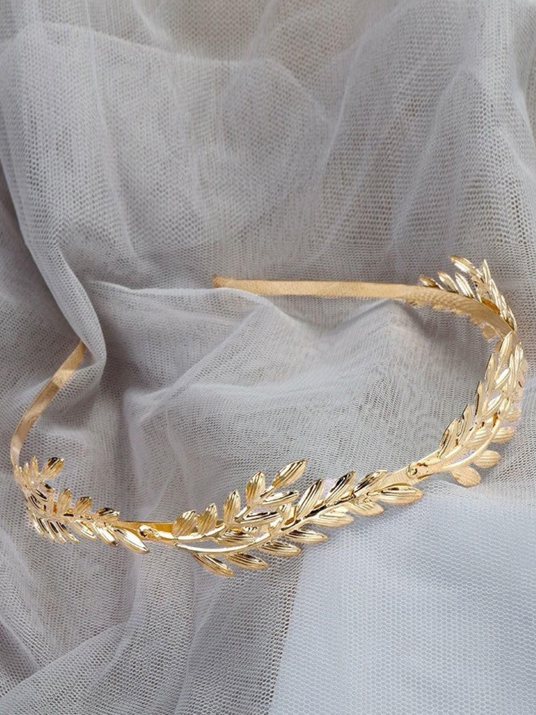 

SYGA Adjustable Metal Hairband, Gold