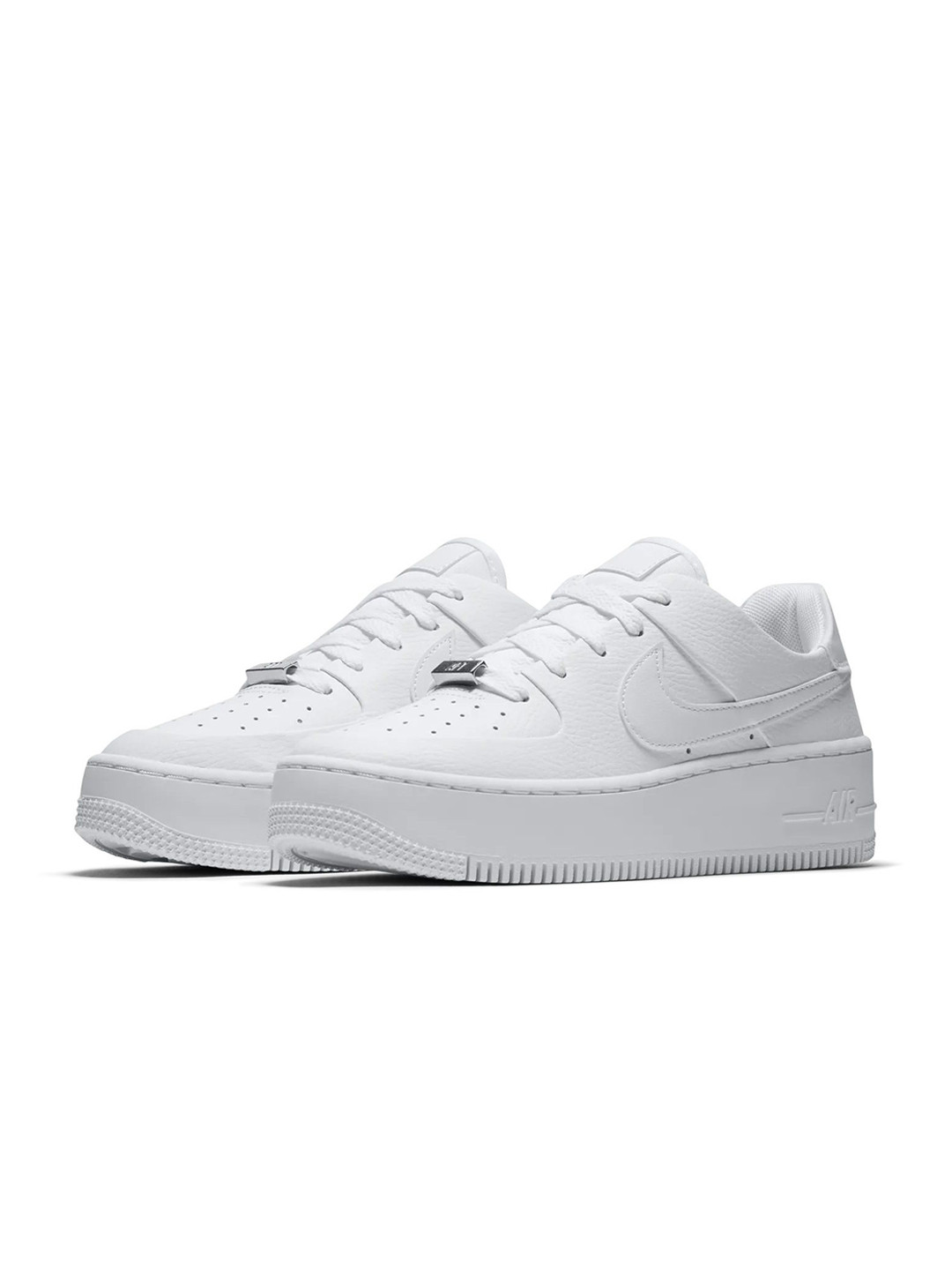 

Nike Air Force 1 Sage Low Women's Round Toe Lace Ups Mid Top Shoe, White