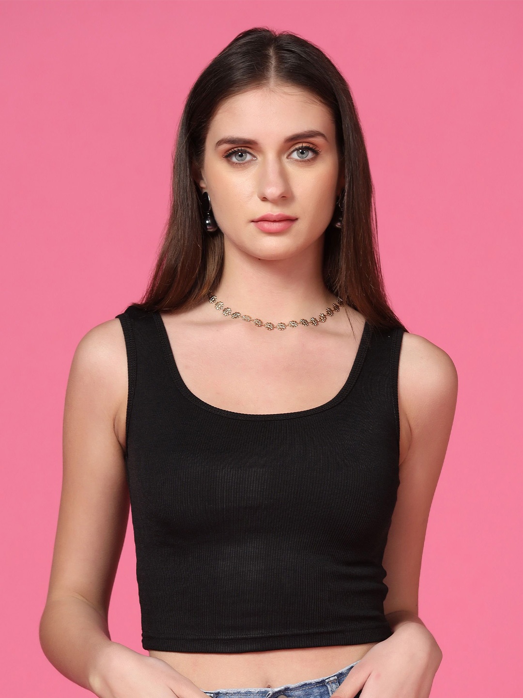 

TAGDO Crop Top, Black