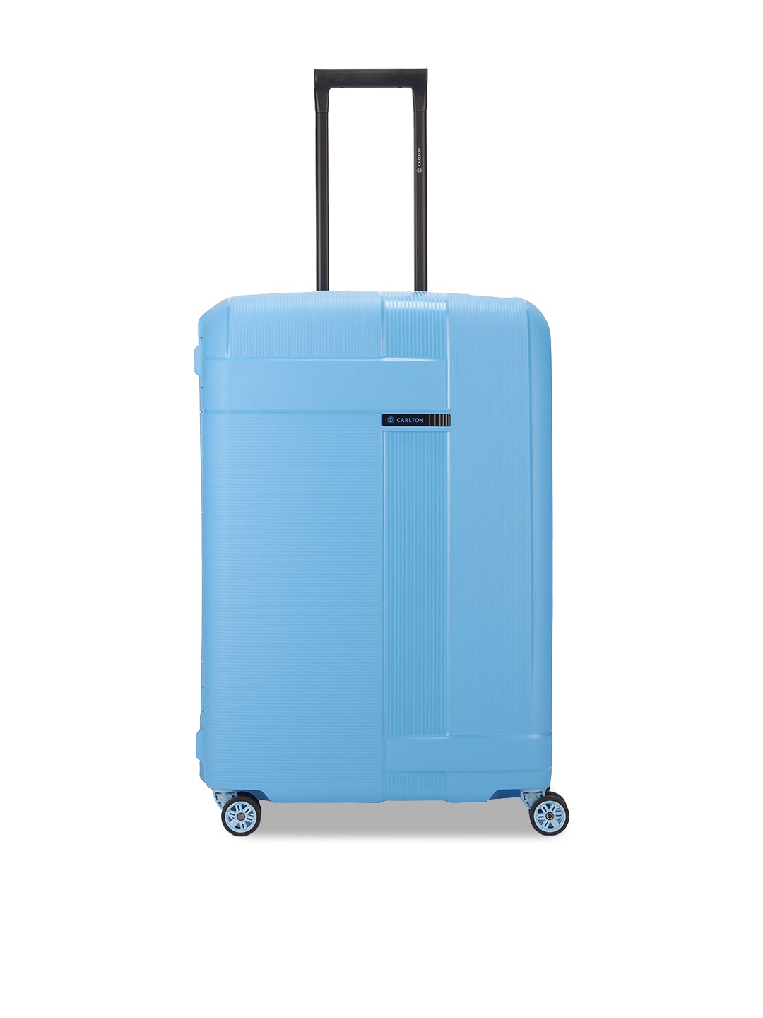 

CARLTON Textured Hard-Sided Medium Trolley Bag, Blue