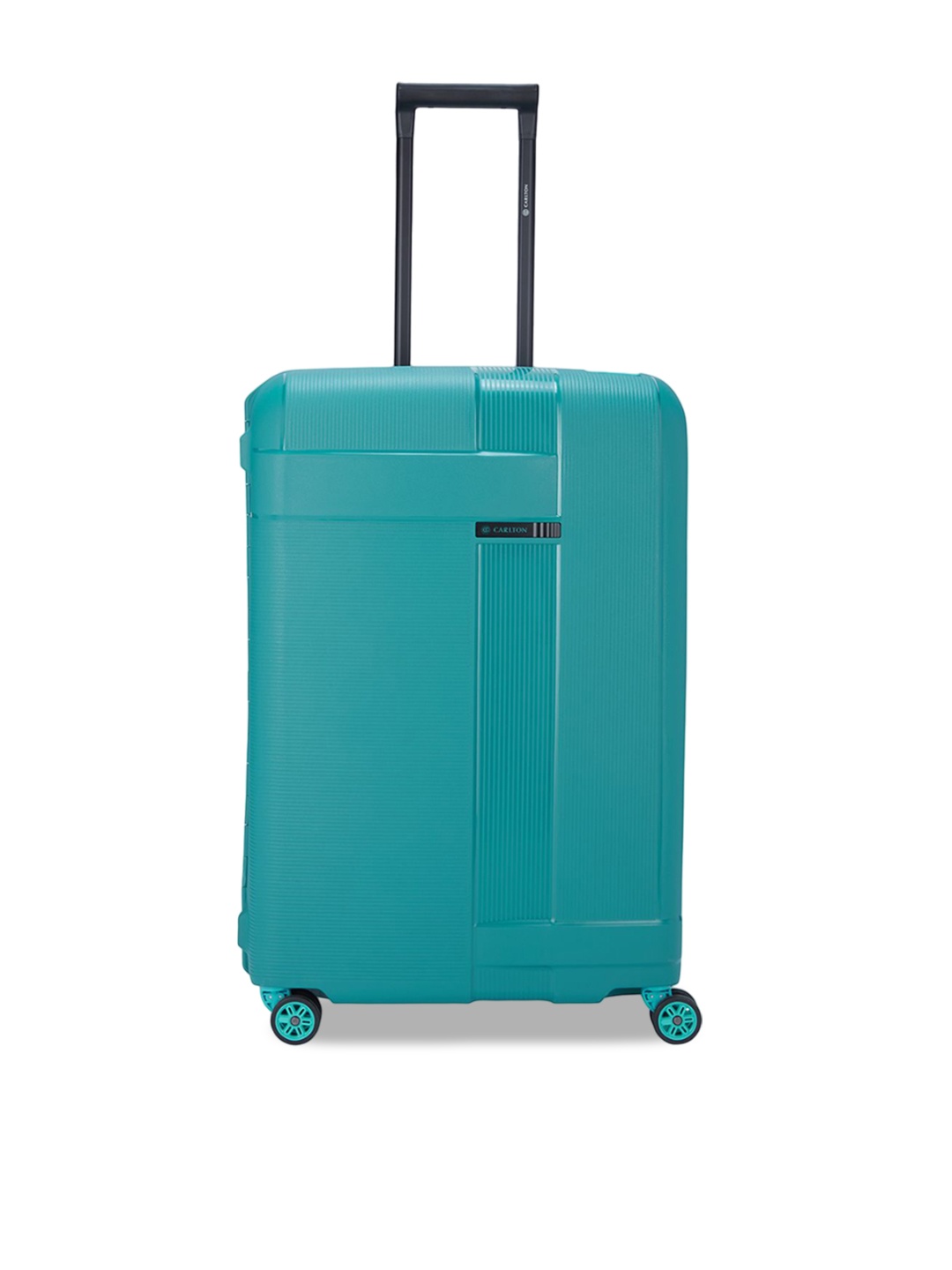 

CARLTON Vault Upright Textured Hard-Sided Large Trolley Bag, Teal