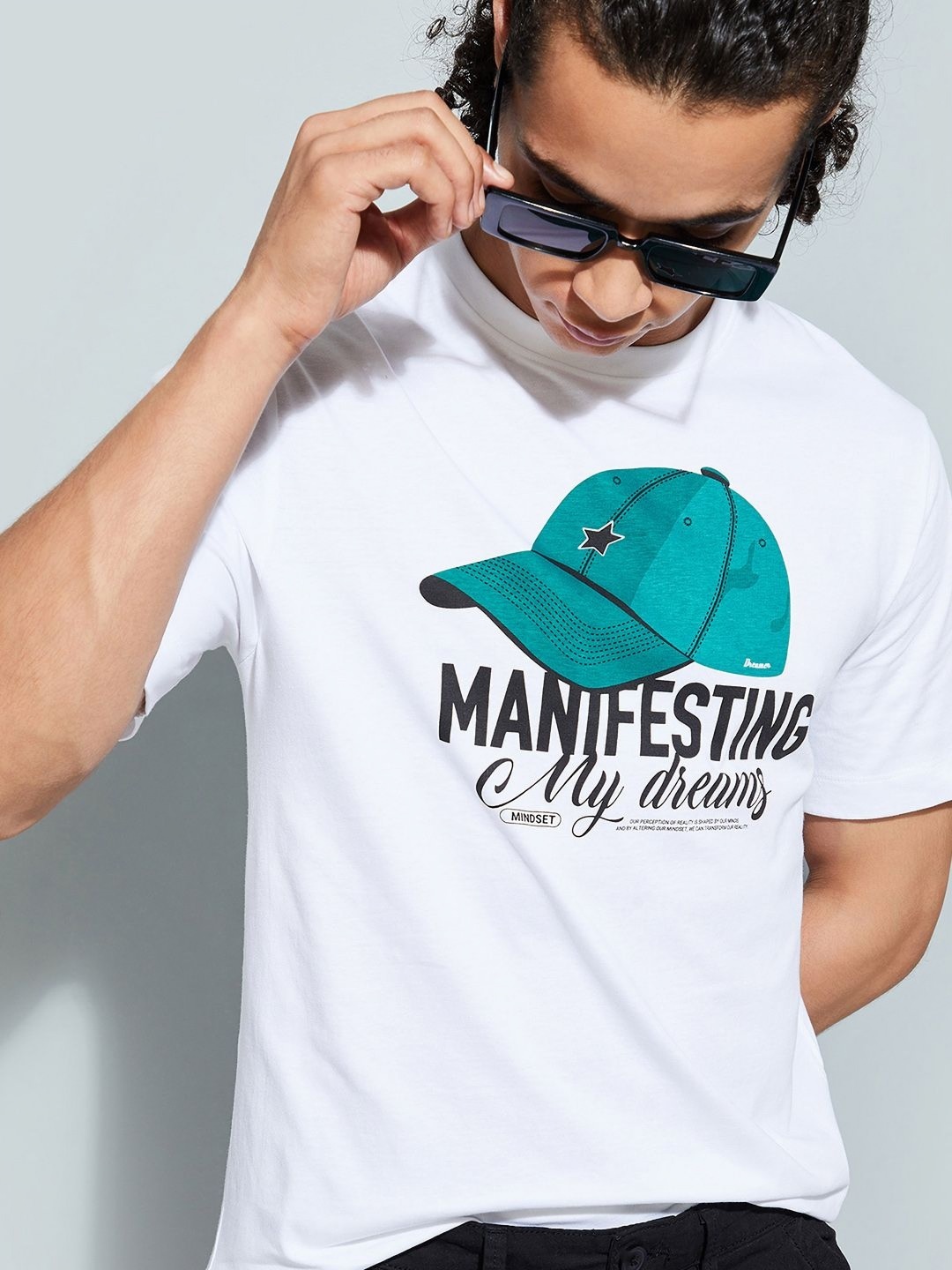 

max URB_N Men Regular Fit Graphic Printed T-shirt, White