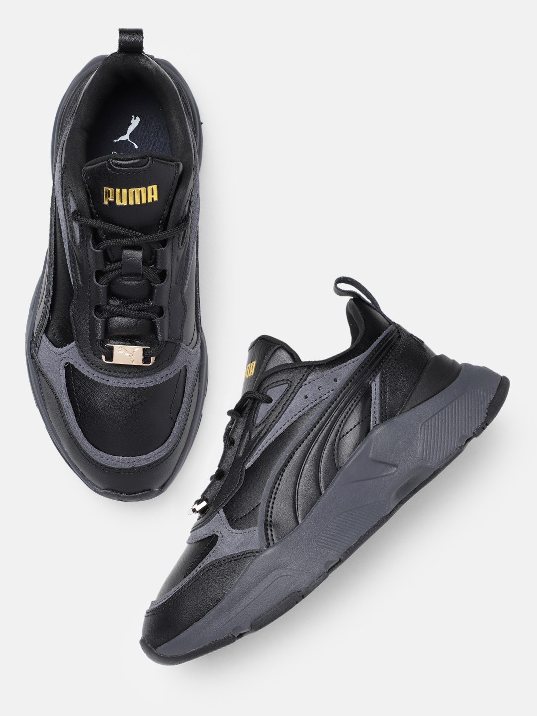 

Puma Women Cassia Lux Sneakers, Black