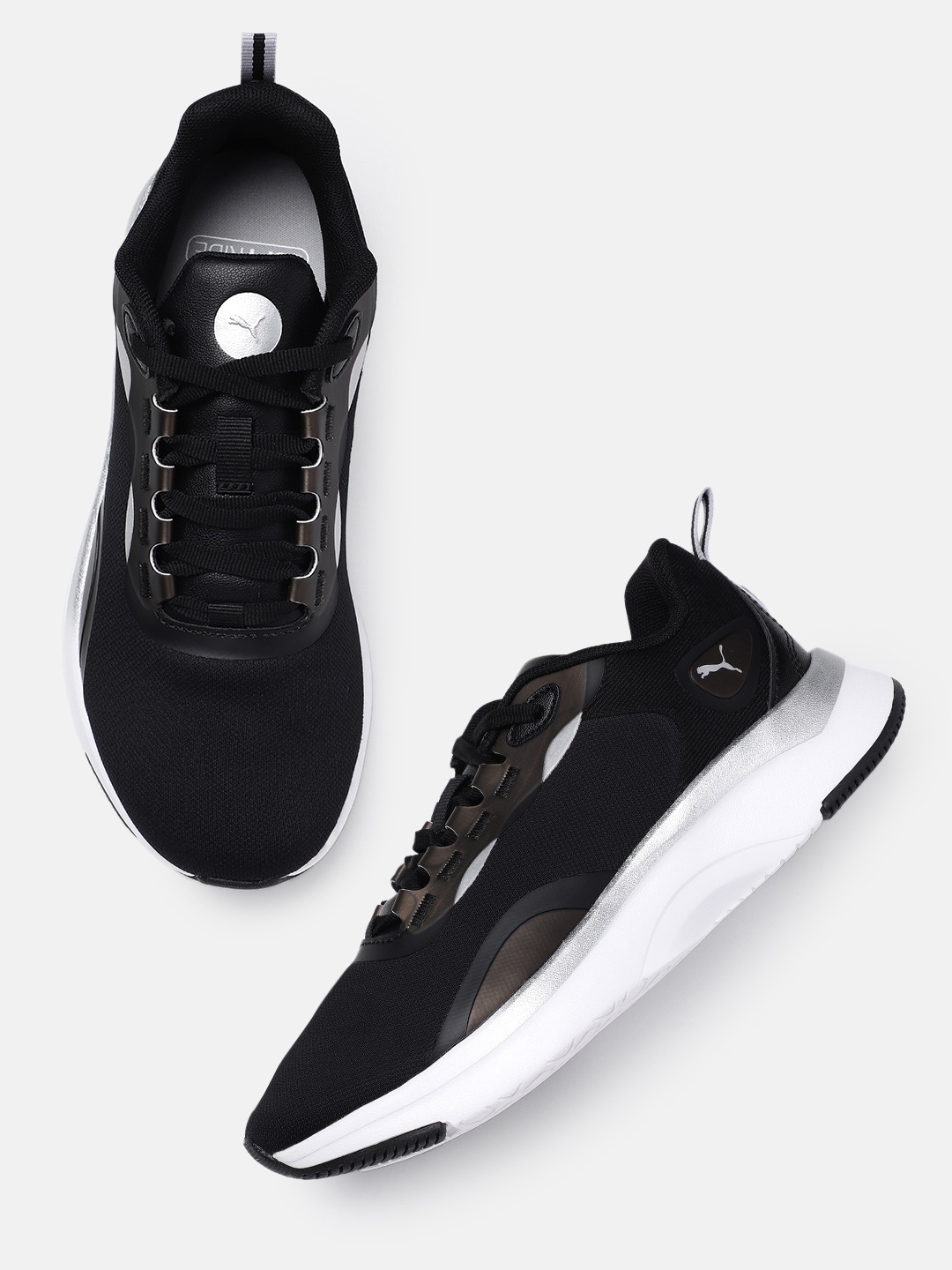 

Puma Women SOFTRIDE Orla Metallic Dream Sneakers, Black
