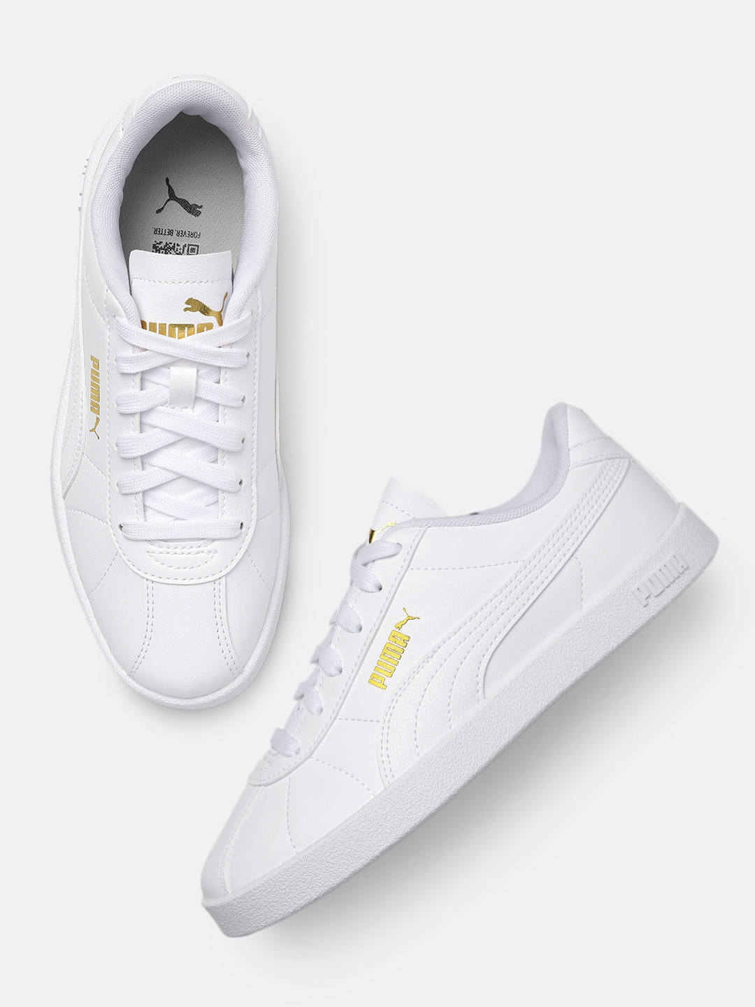 

Puma Unisex Club II Sneakers, White