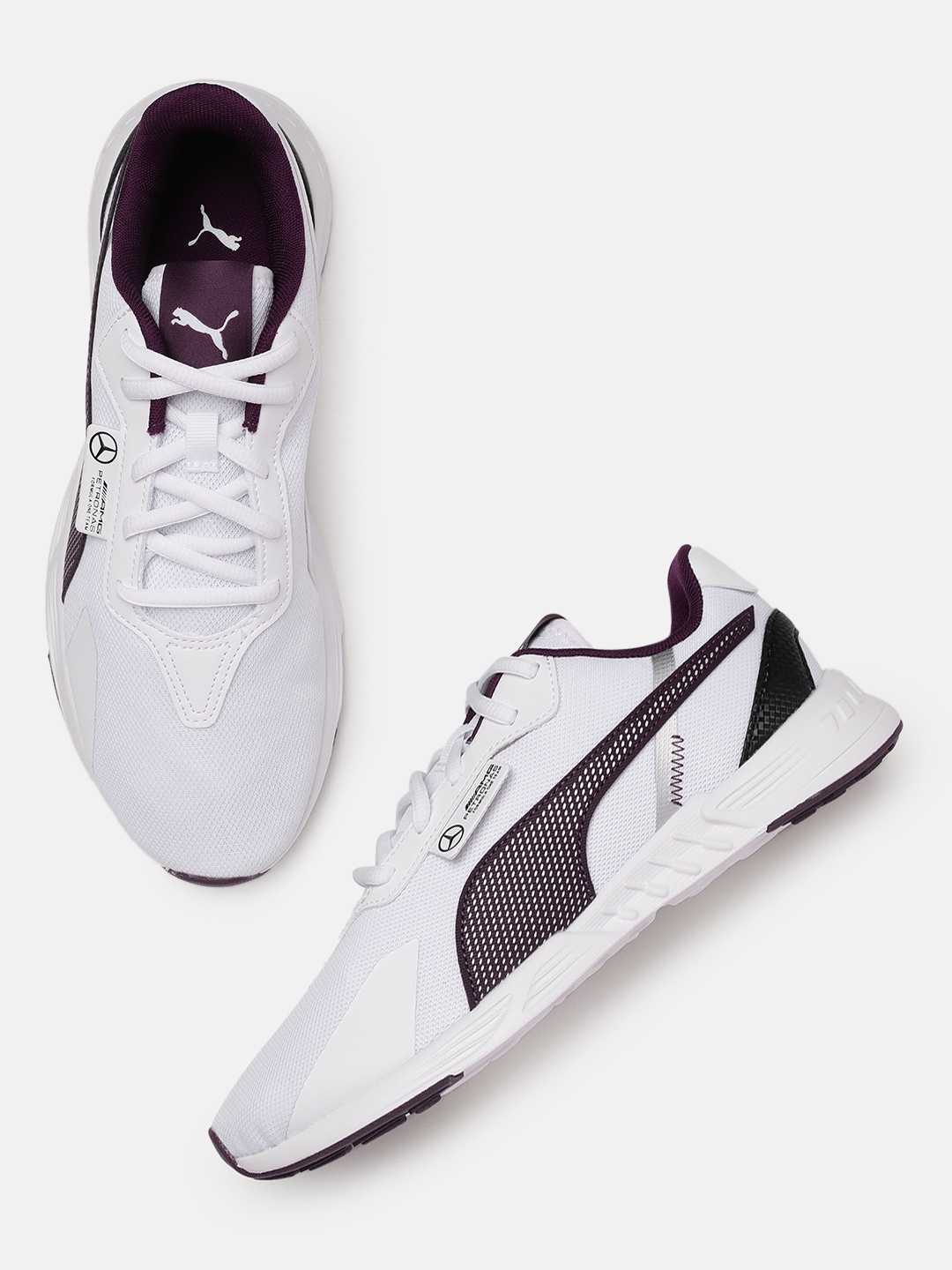 PUMA Motorsport Unisex Mercedes-AMG Petronas F1 Tiburion Sneakers, White