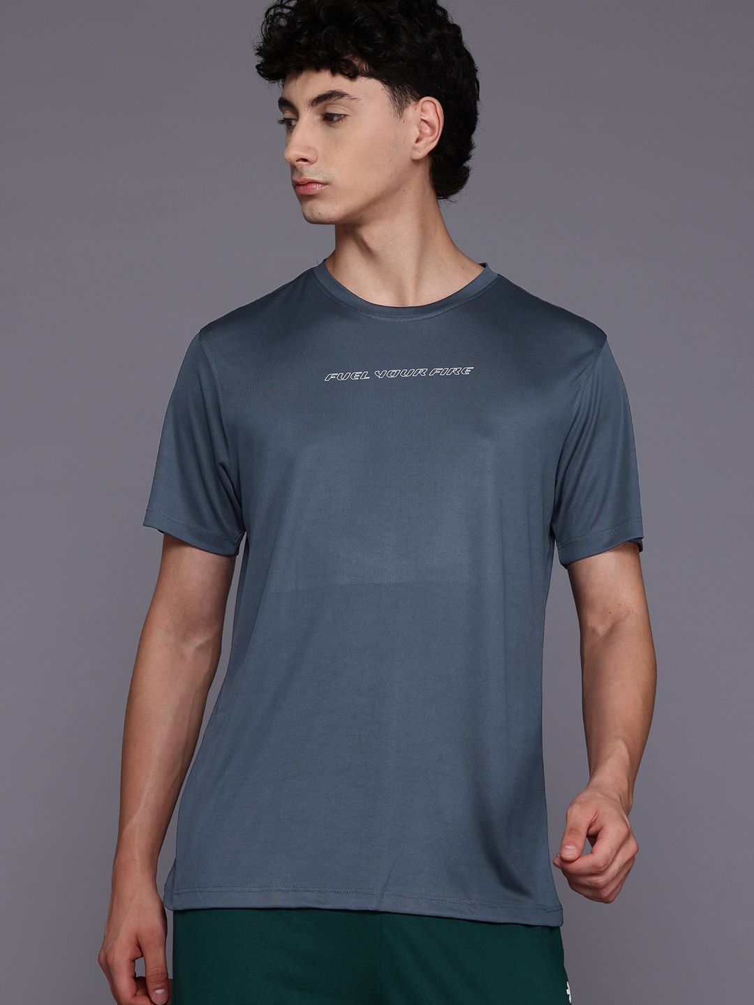 

HRX by Hrithik Roshan Rapid Dry Training T-shirt, Blue