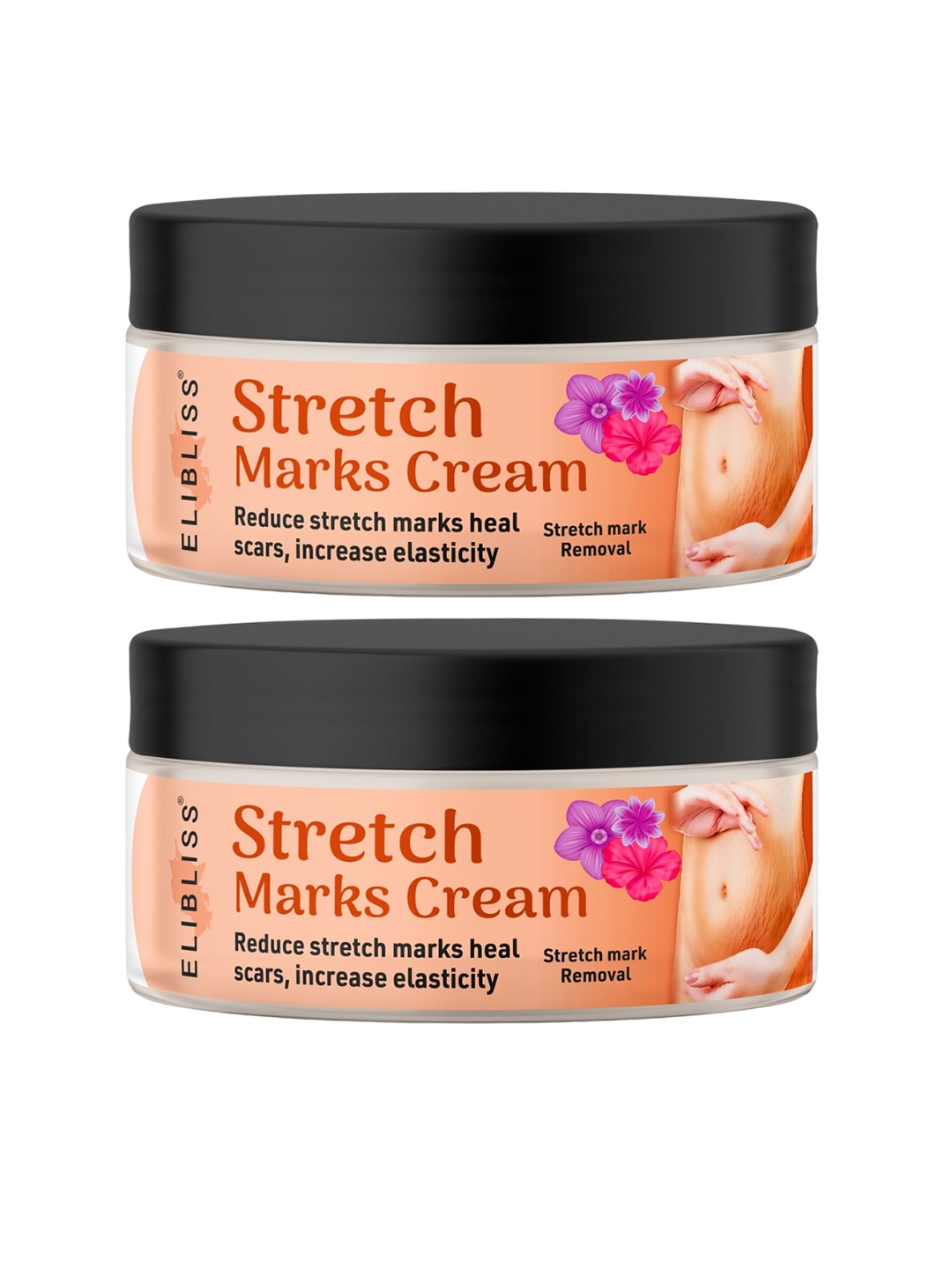 

ELIBLISS Set Of 2 Stretch Mark Cream-50gm Each, White