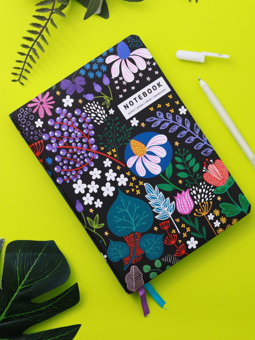 

Doodle Self Design Notebook, Black