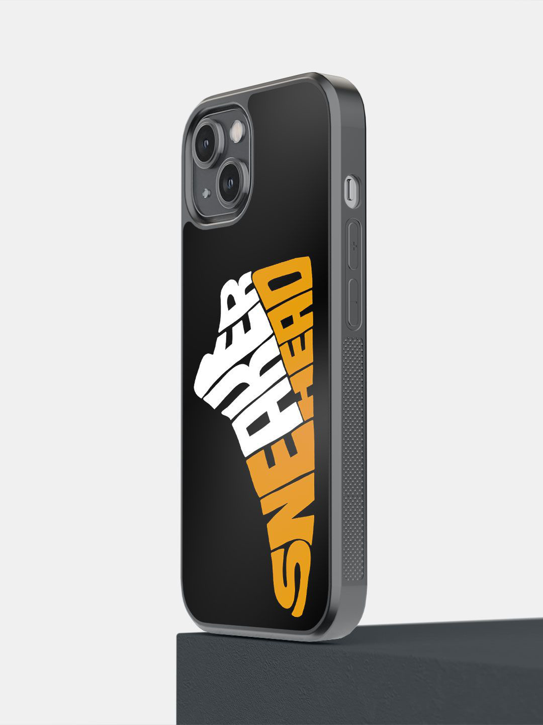 

macmerise Typography Printed iPhone 14 Back Case Mobile Accessories, Black