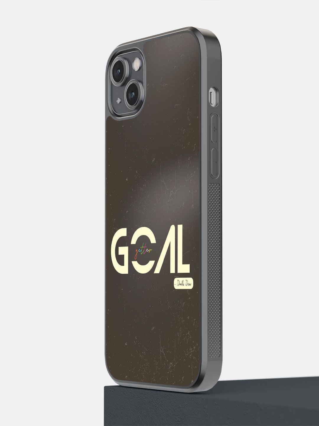 

macmerise Typography Printed iPhone 14 Plus Back Case Mobile Accessories, Grey
