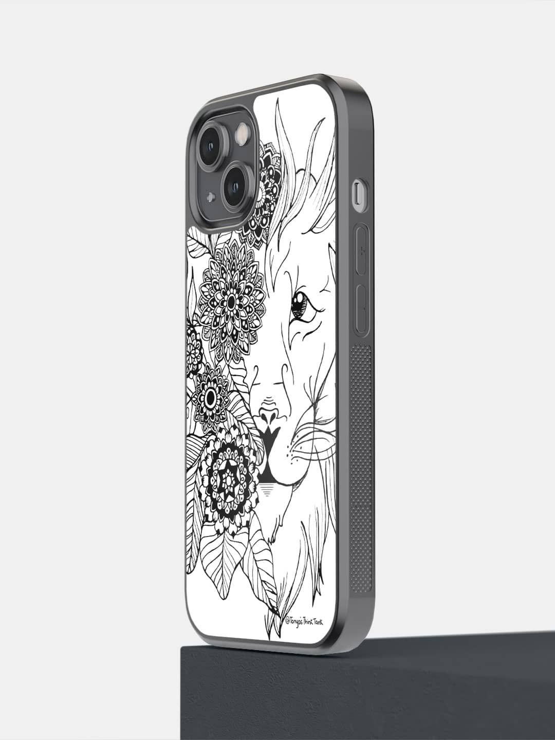 

macmerise Floral Printed iPhone 14 Back Case Mobile Accessories, White