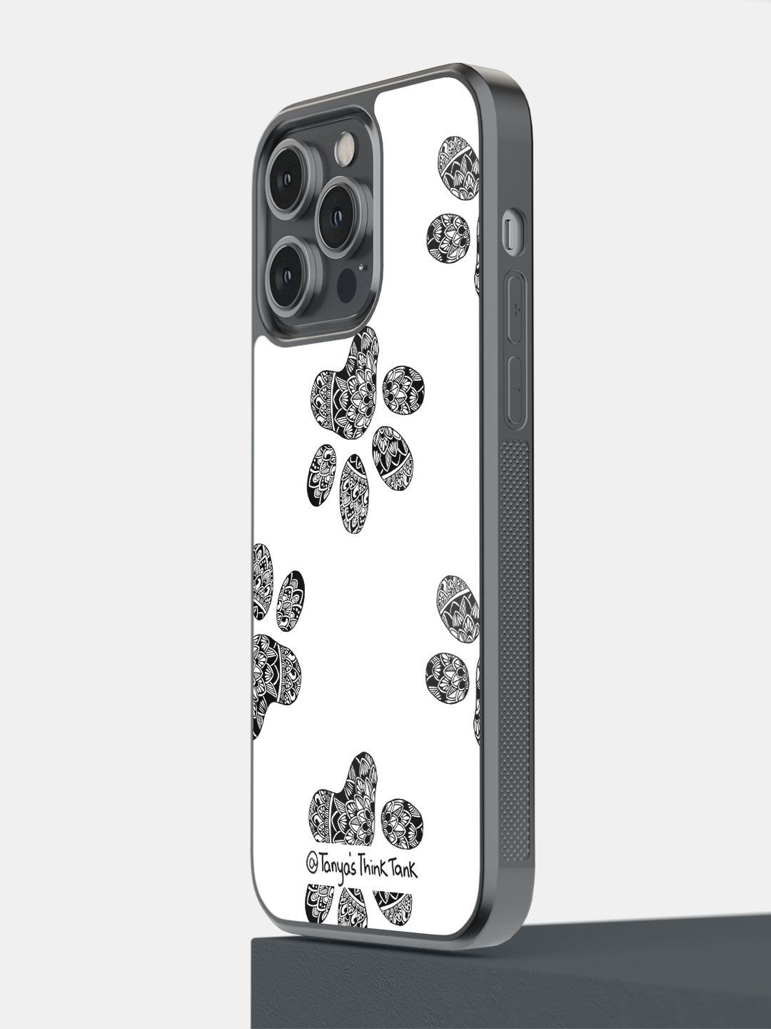 

macmerise Quirky Printed iPhone 14 Pro Max Back Case Mobile Accessories, White