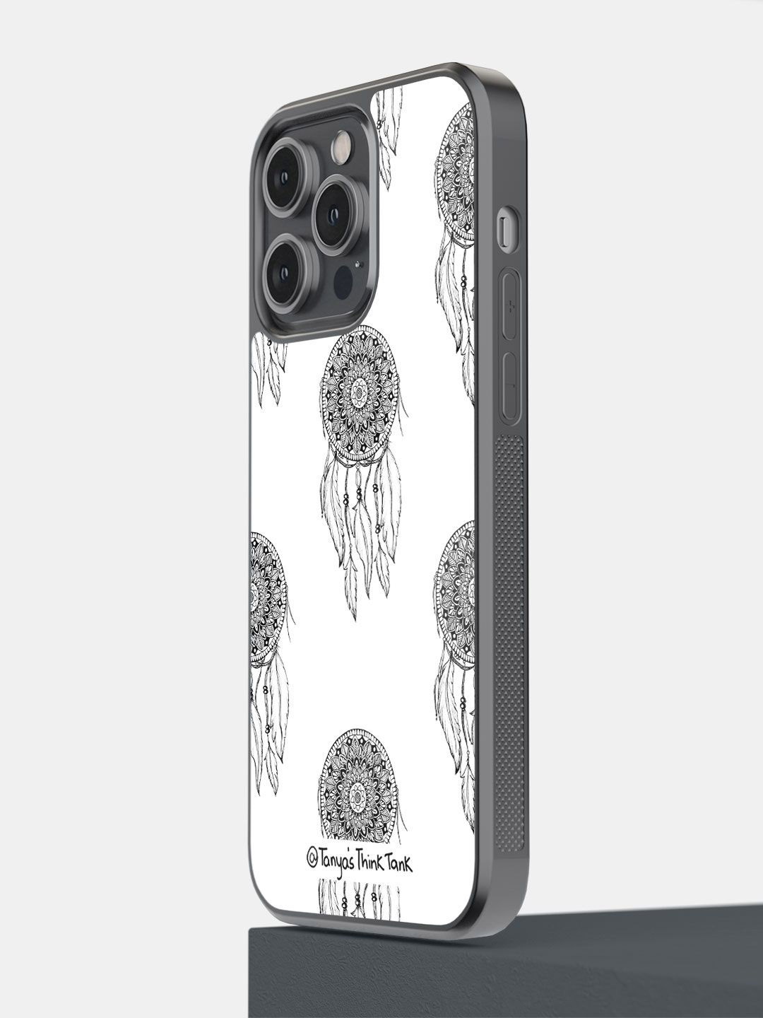 

macmerise Abstract Printed iPhone 14 Pro Max Impact Resistant Back Case Mobile Accessories, White