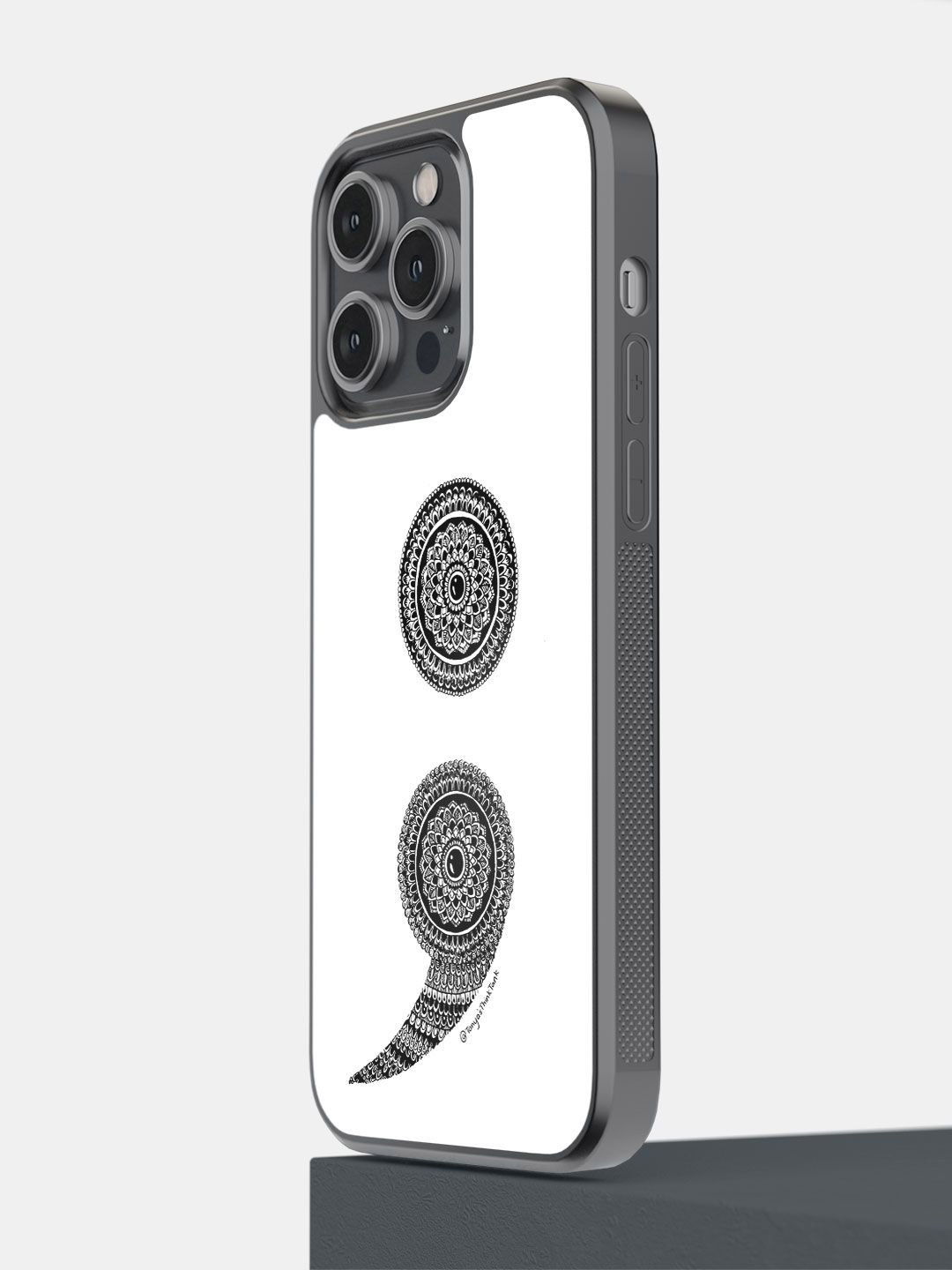 

macmerise Floral Printed iPhone 14 Pro Max Back Case Mobile Accessories, White
