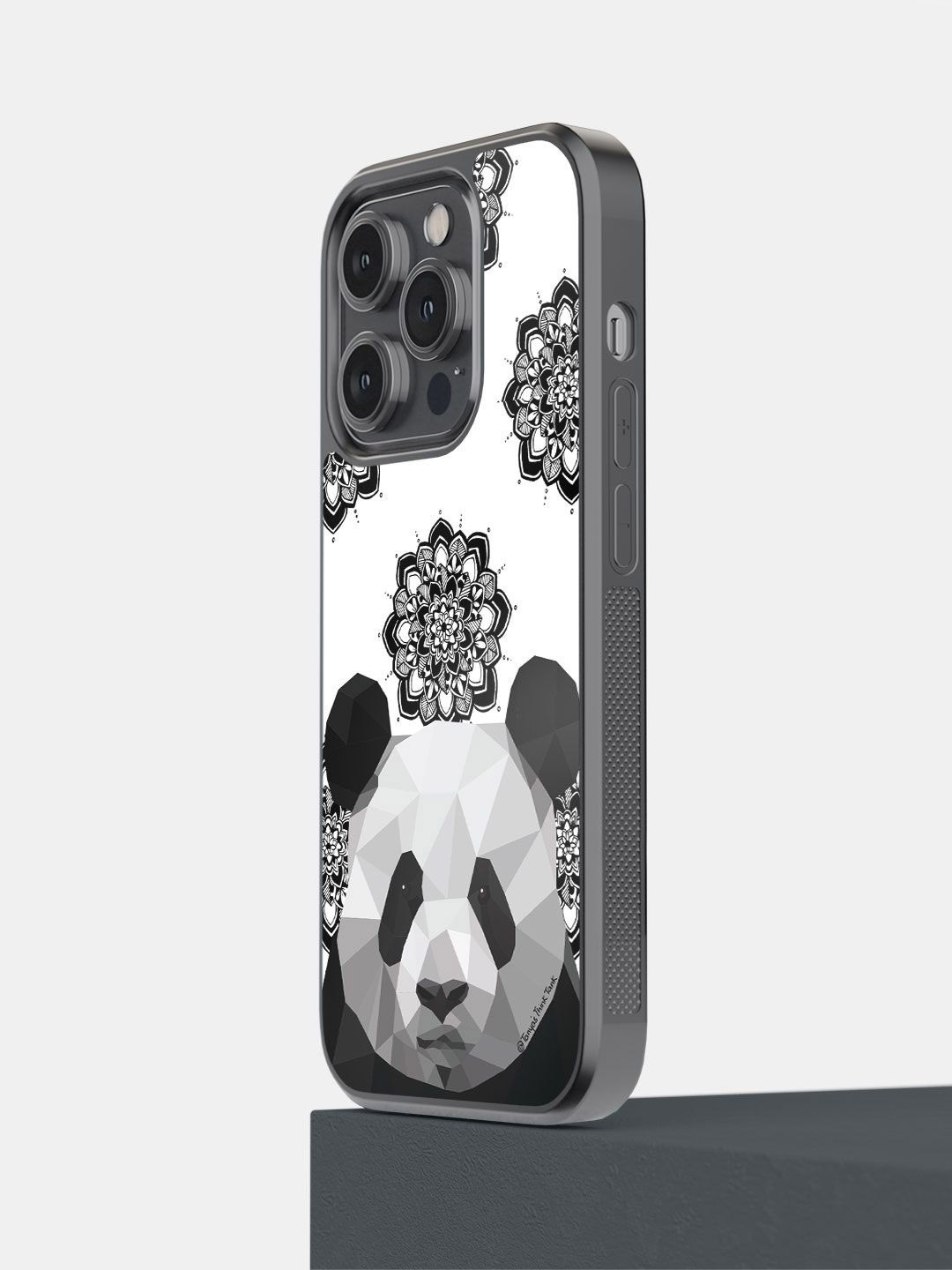 

macmerise Quirky Printed iPhone 14 Pro Back Case Mobile Accessories, Black
