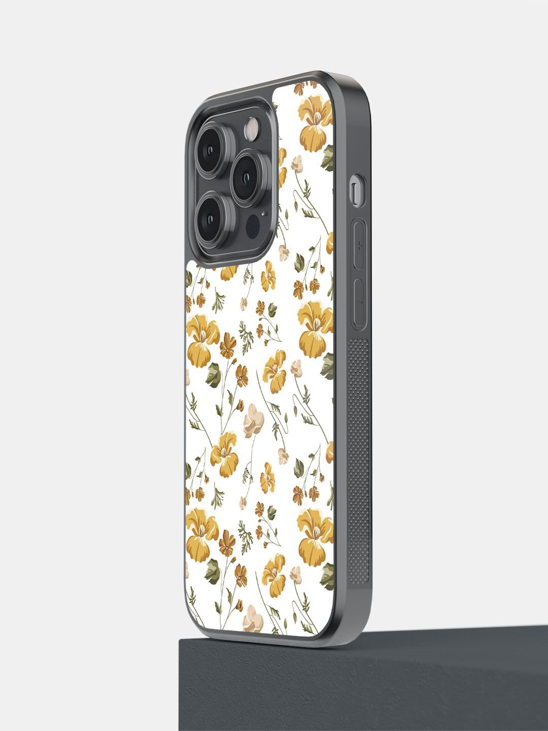 

macmerise Impact Resistant Printed iPhone 14 Pro Back Case Mobile Accessories, White